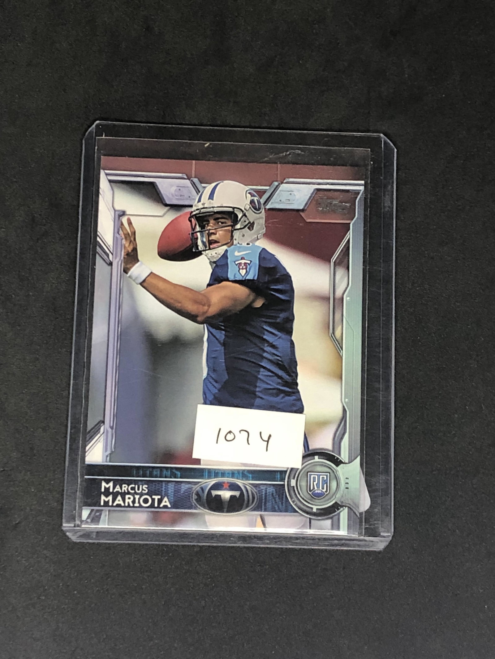 Marcus Mariota Topps Rookie: Sports Trading Card