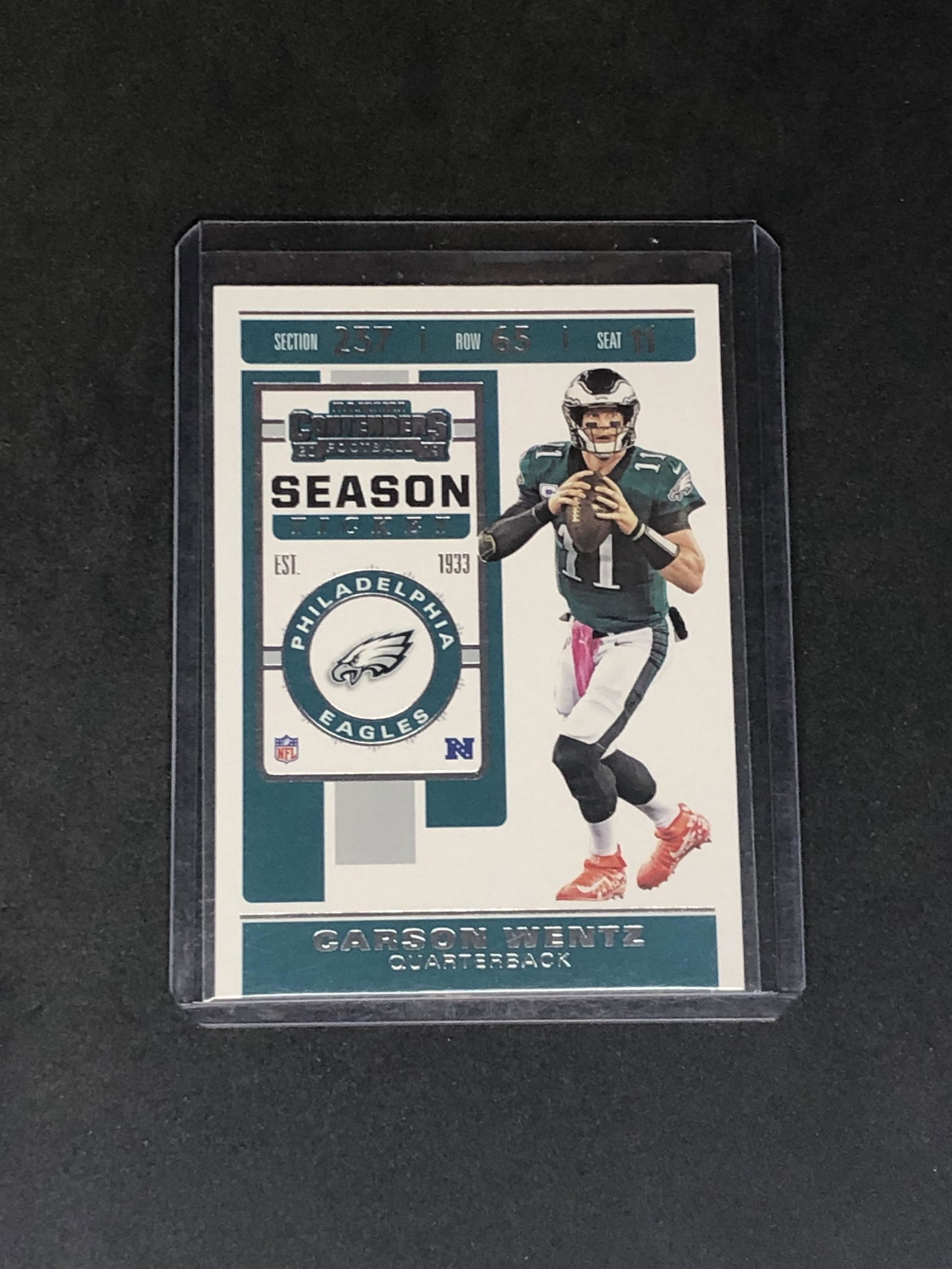 Carson Wentz Panini Contenders (1 of 1)
