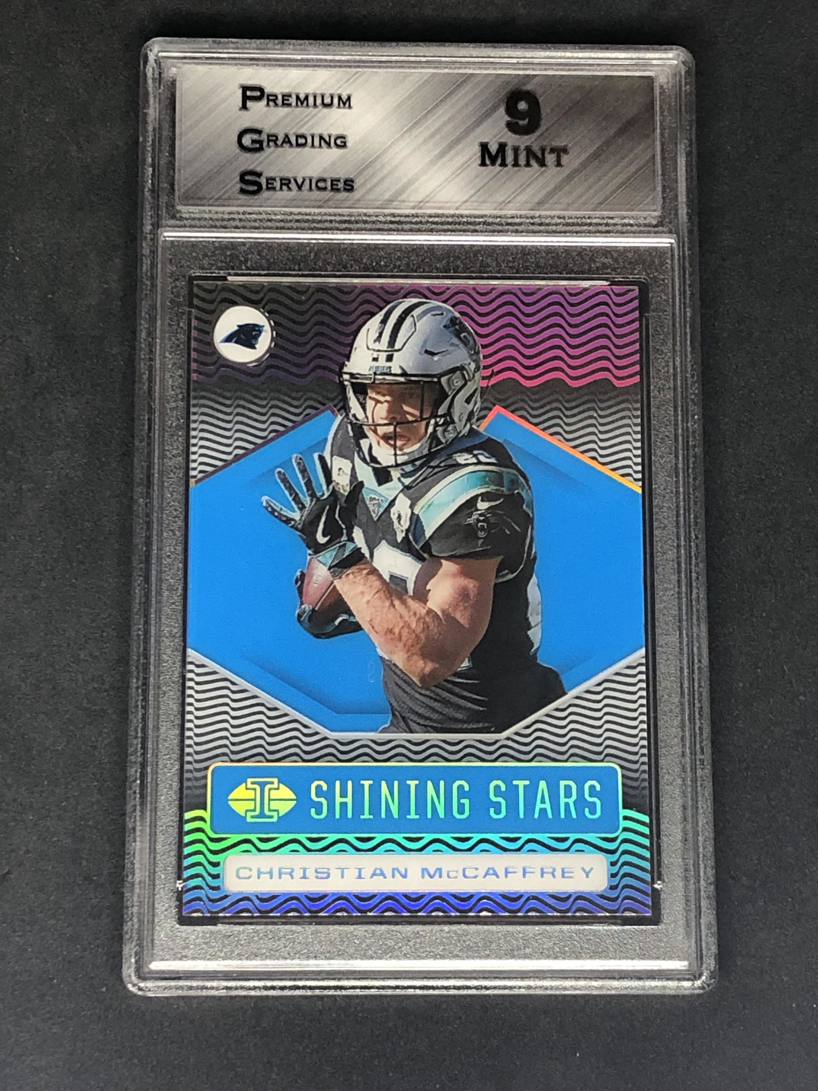 Christian McCaffrey Panini Illusions Graded PGS 9 (1 of 1)