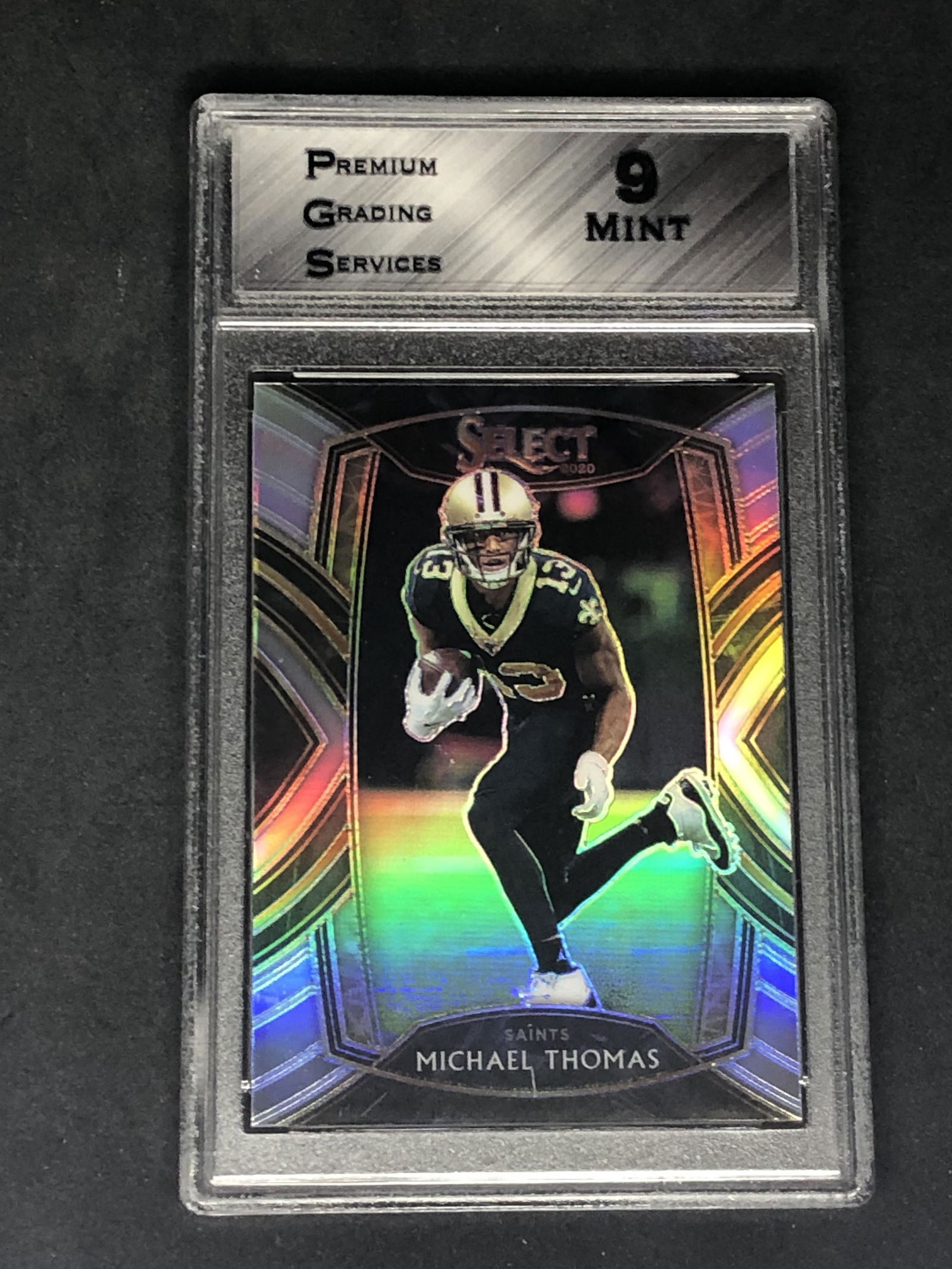 Michael Thomas Panini Select Silver Graded PGS 9 (1 of 1)