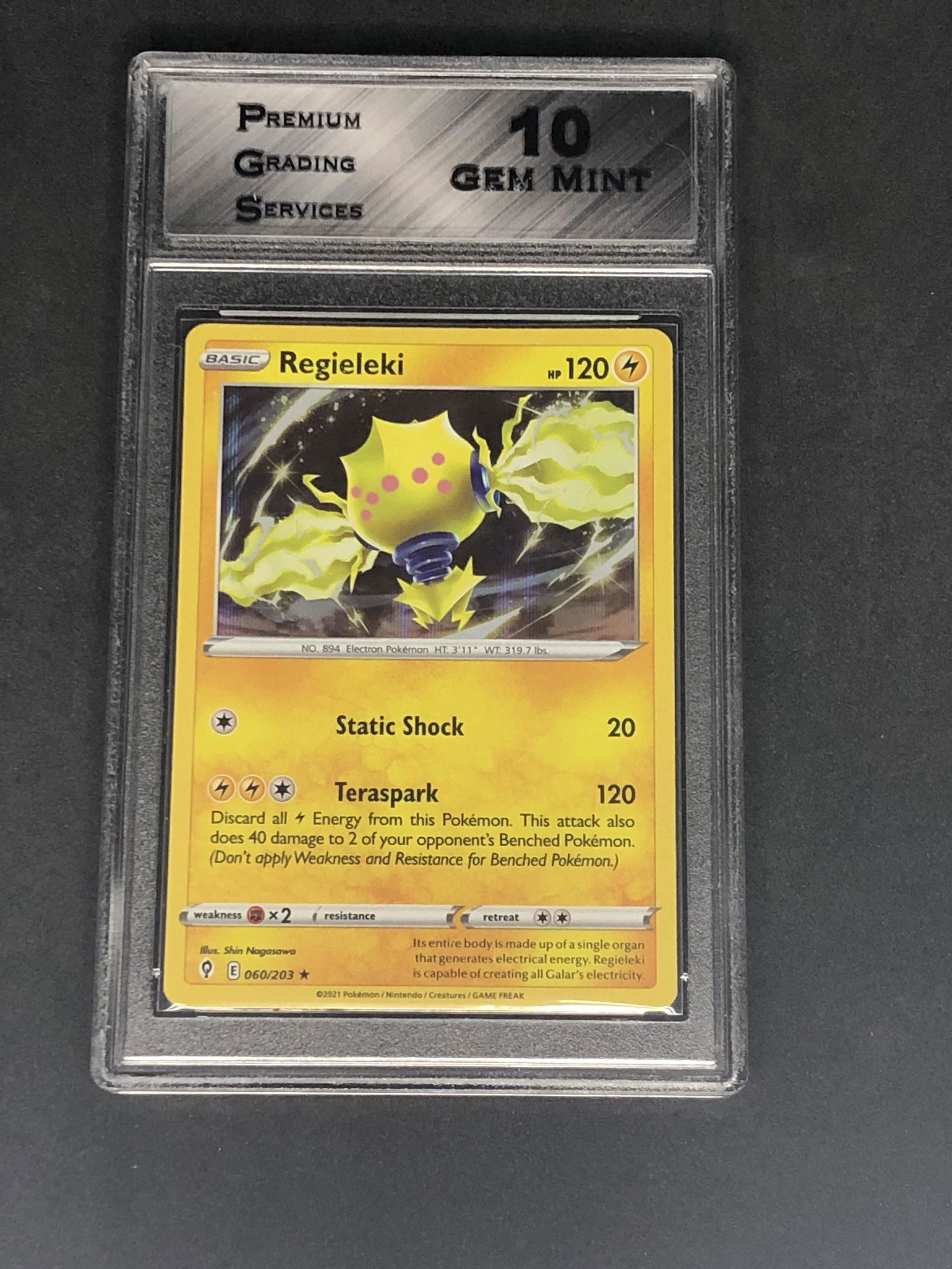 Regieleki Holo Graded PGS 10 (1 of 1)
