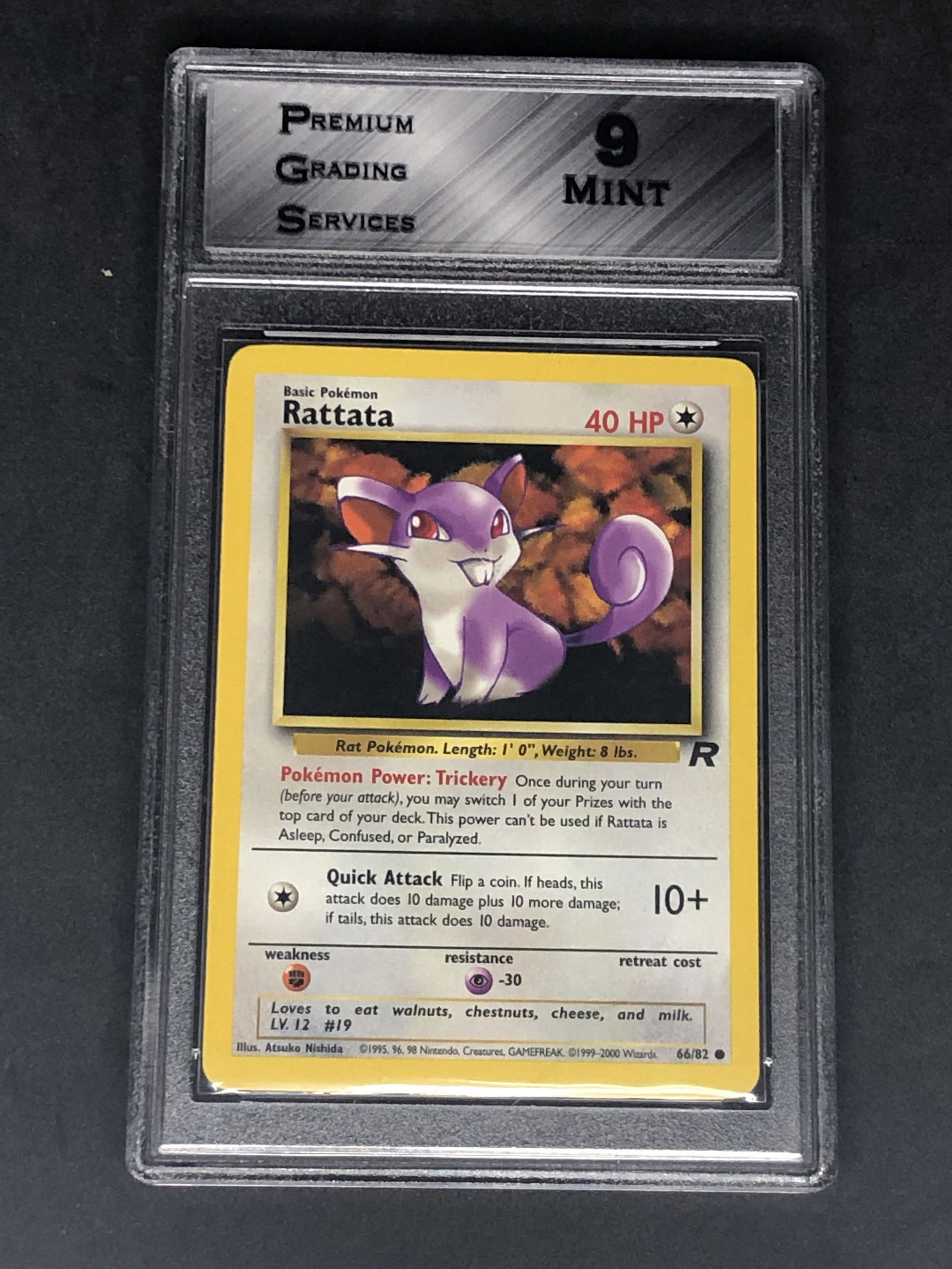 Team Rocket's Rattata Graded PGS 9 (1 of 1)