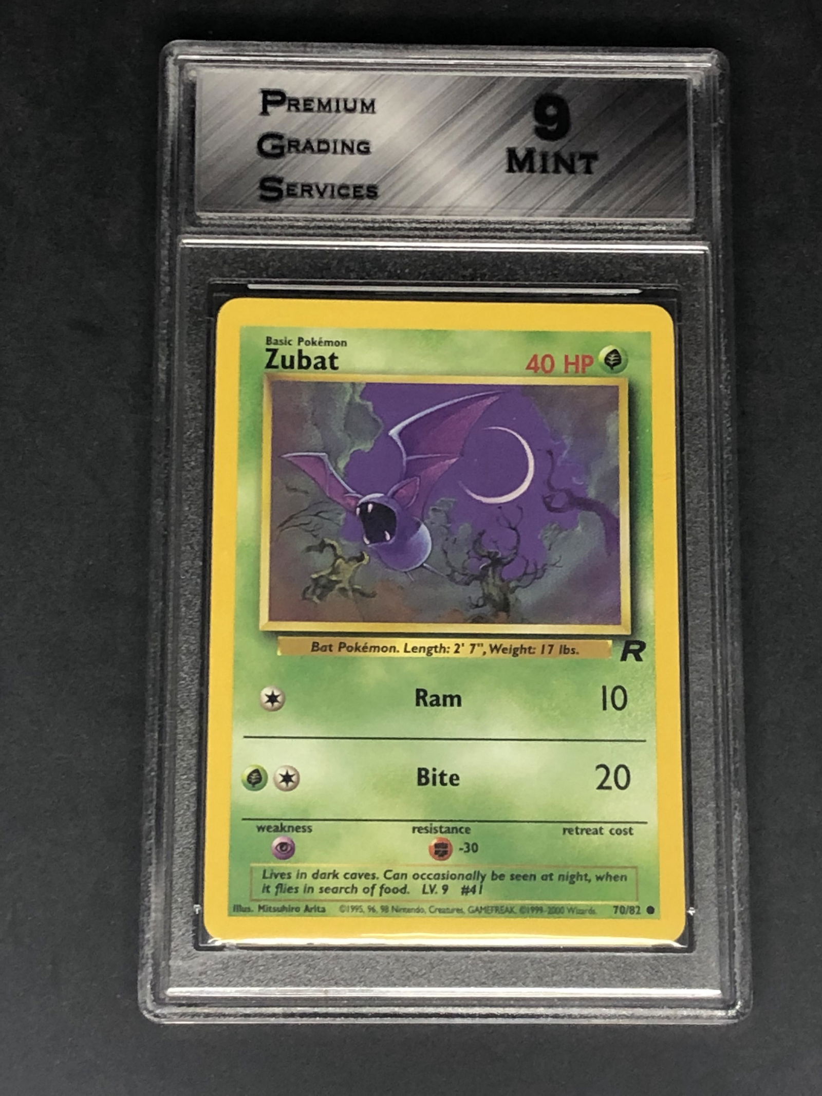 Team Rocket's Zubat Graded PGS 9 (1 of 1)