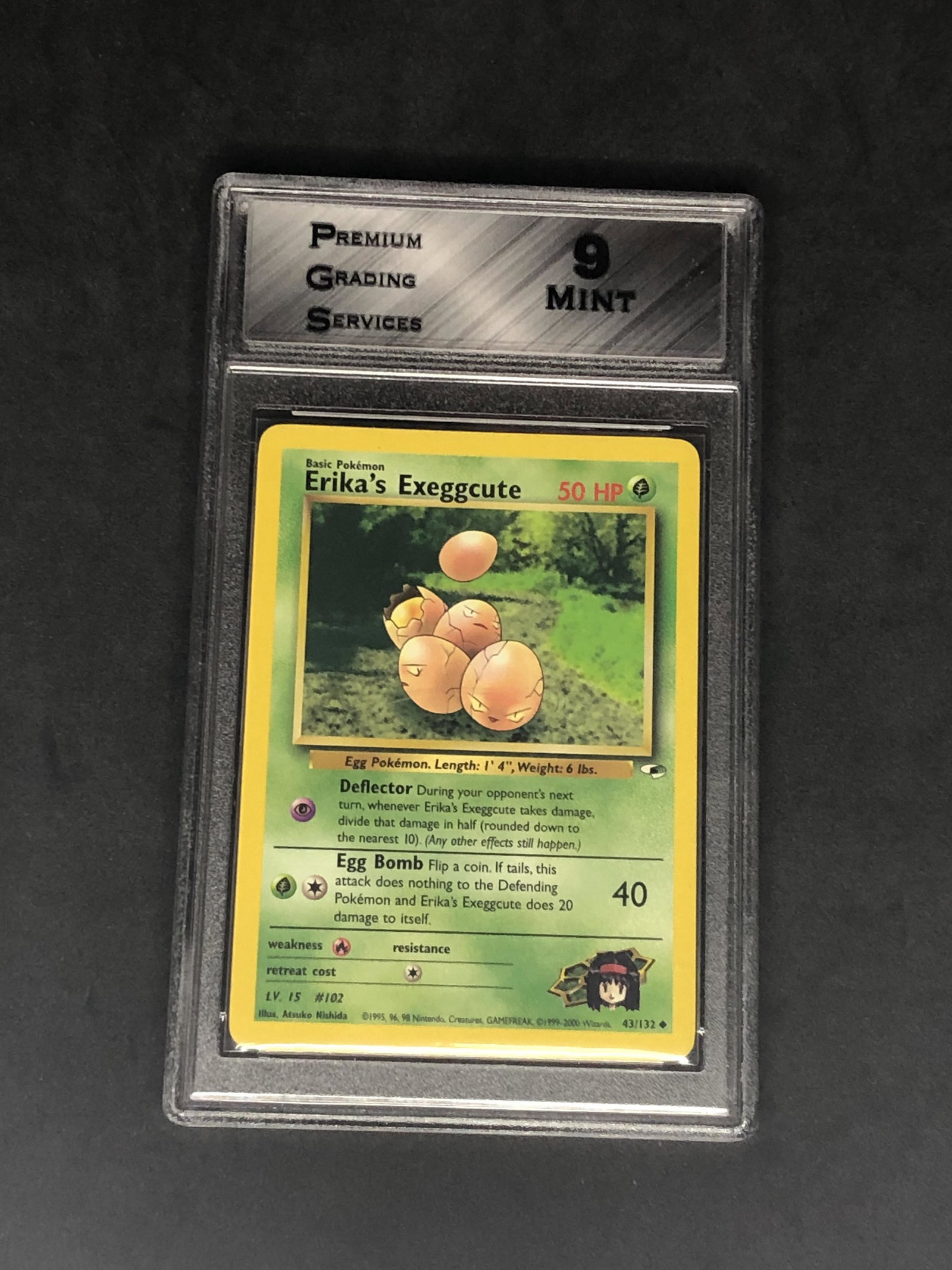 Erika's Exeggcute Graded PGS 9 (1 of 1)
