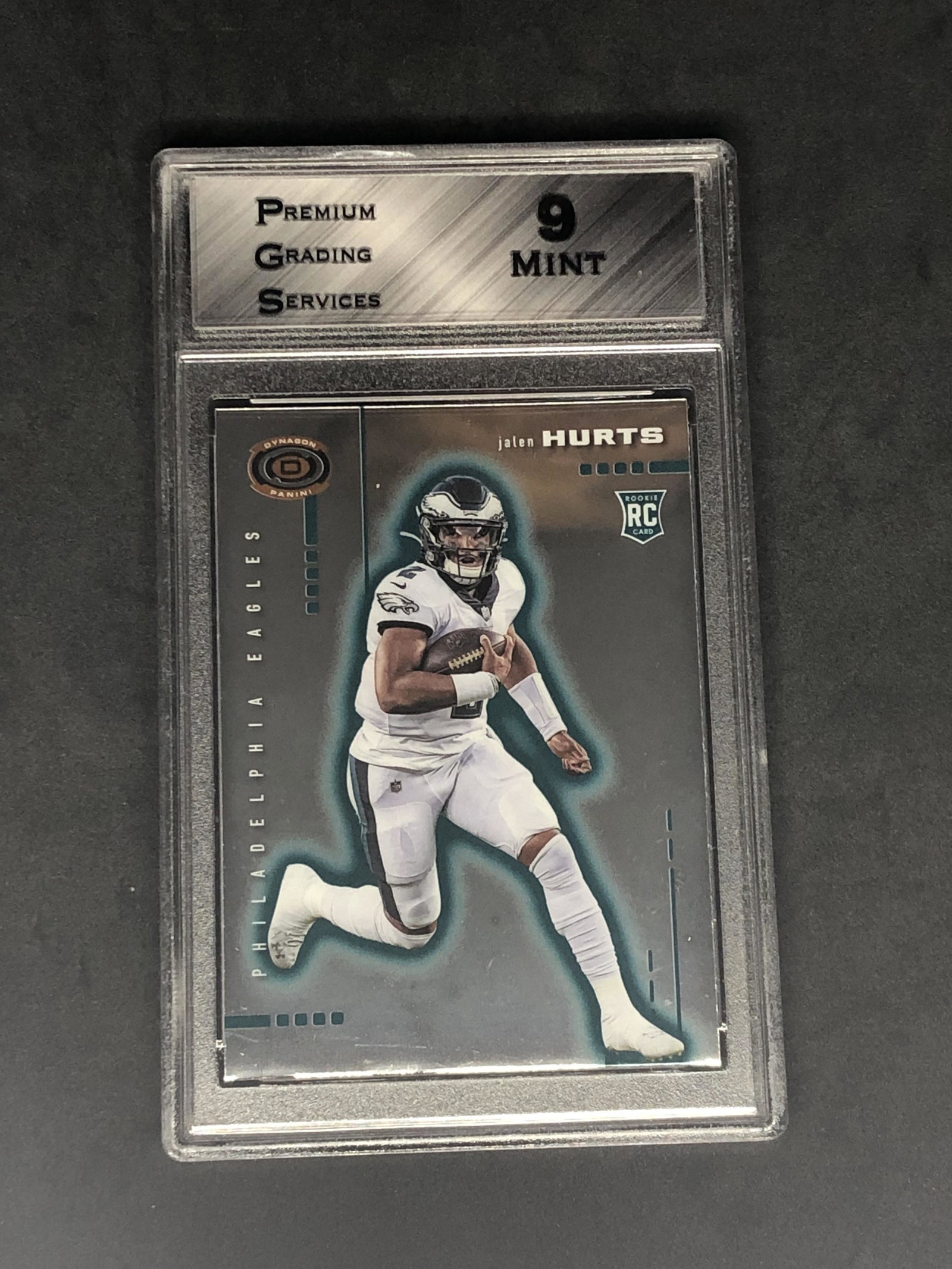 Jalen Hurts Panini Dynagon Rookie Graded PGS 9 (1 of 1)