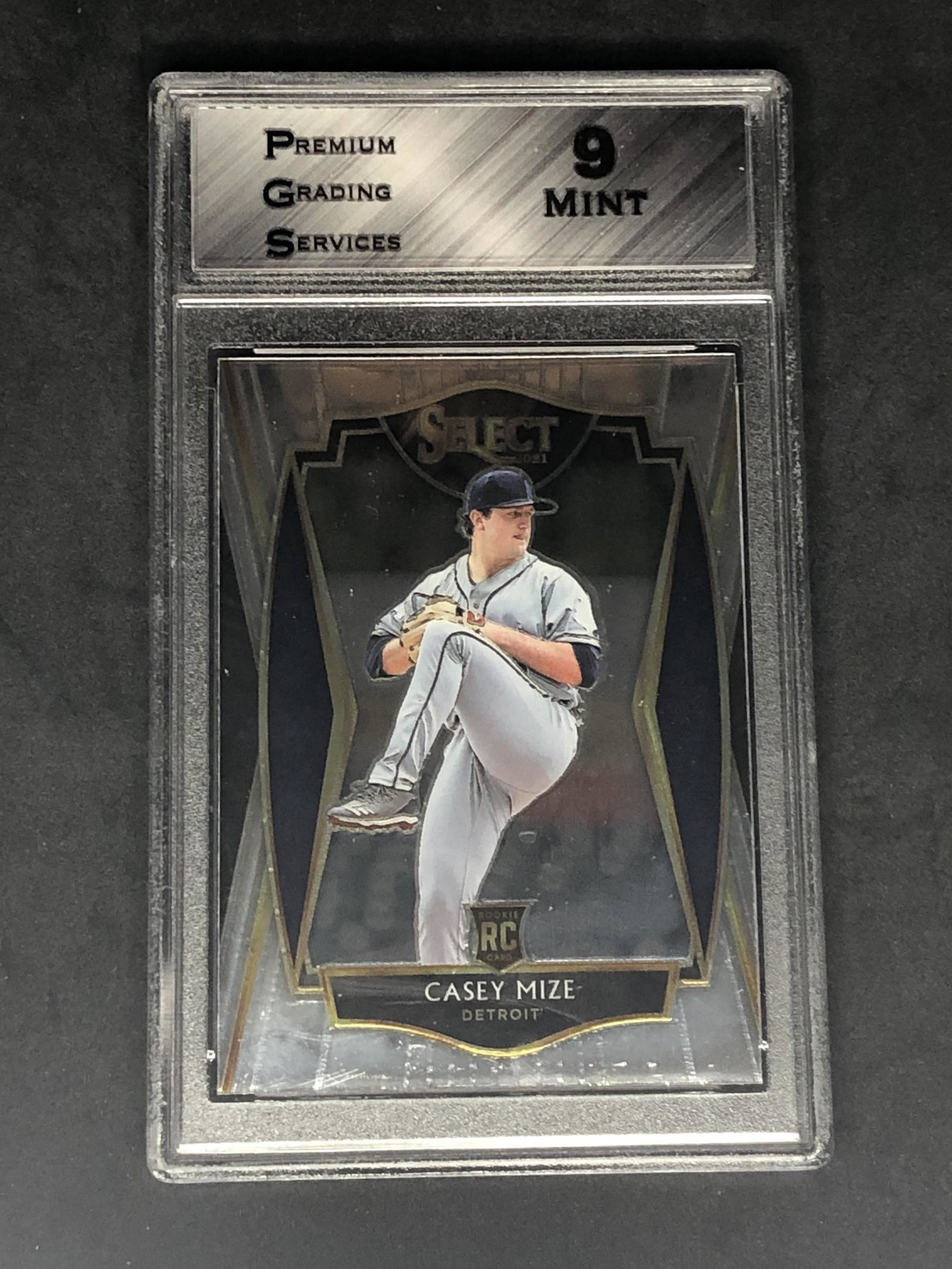 Casey Mize Panini Select Rookie Graded PGS 9 (1 of 1)