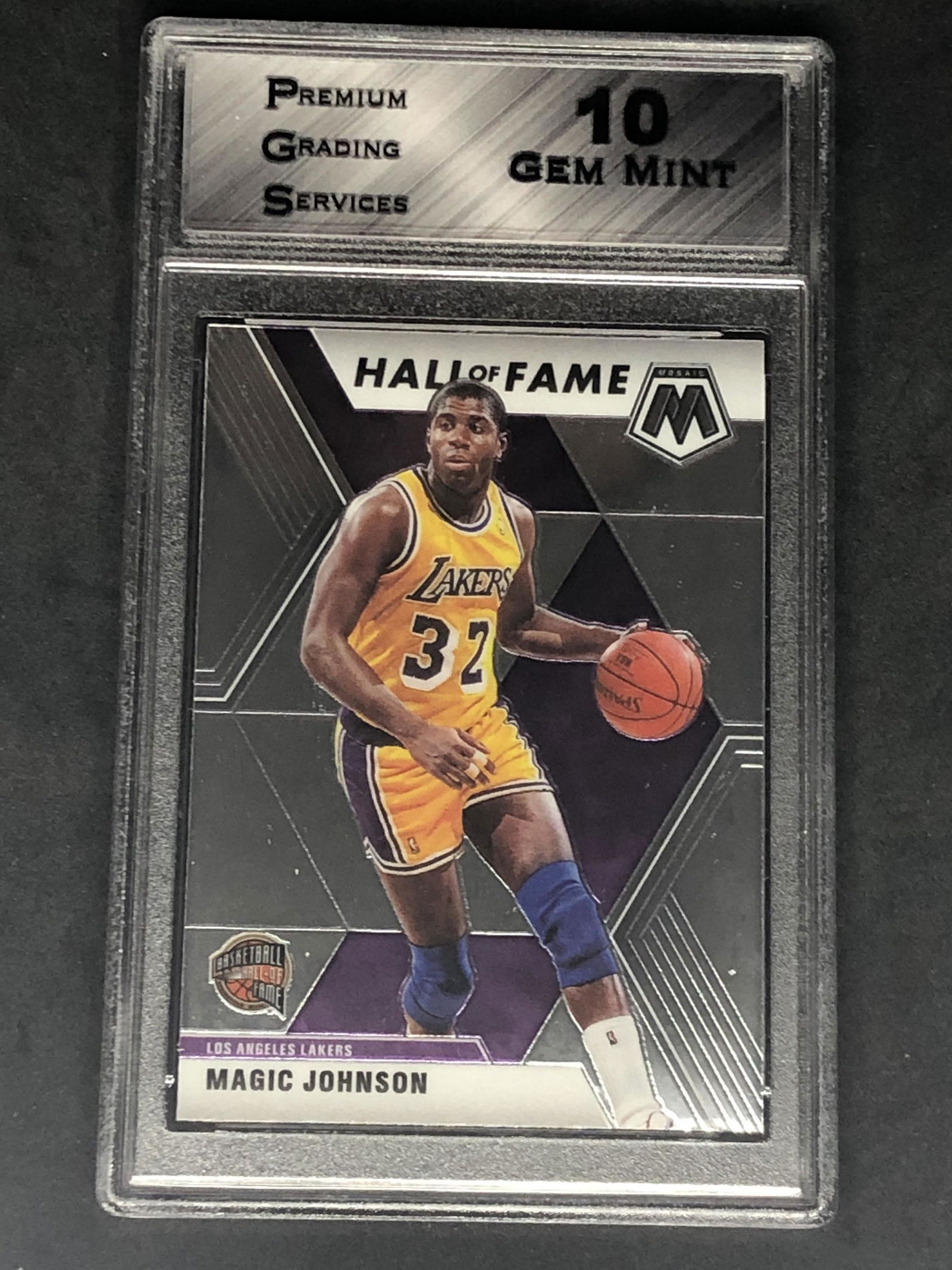 Magic Johnson Panini Mosaic Graded PGS 10 (1 of 1)