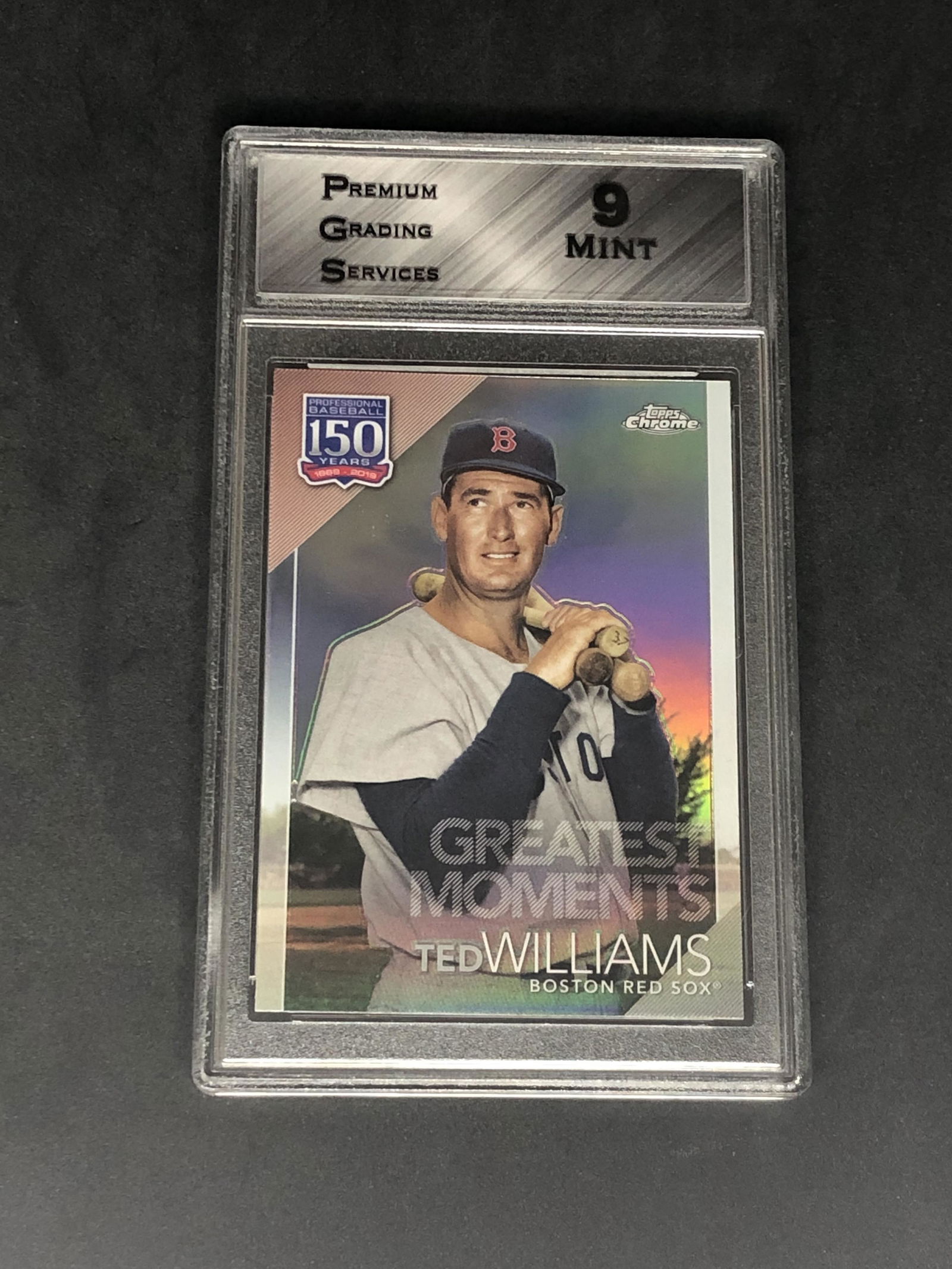 Ted Williams Topps Chrome Graded PGS 9 (1 of 1)