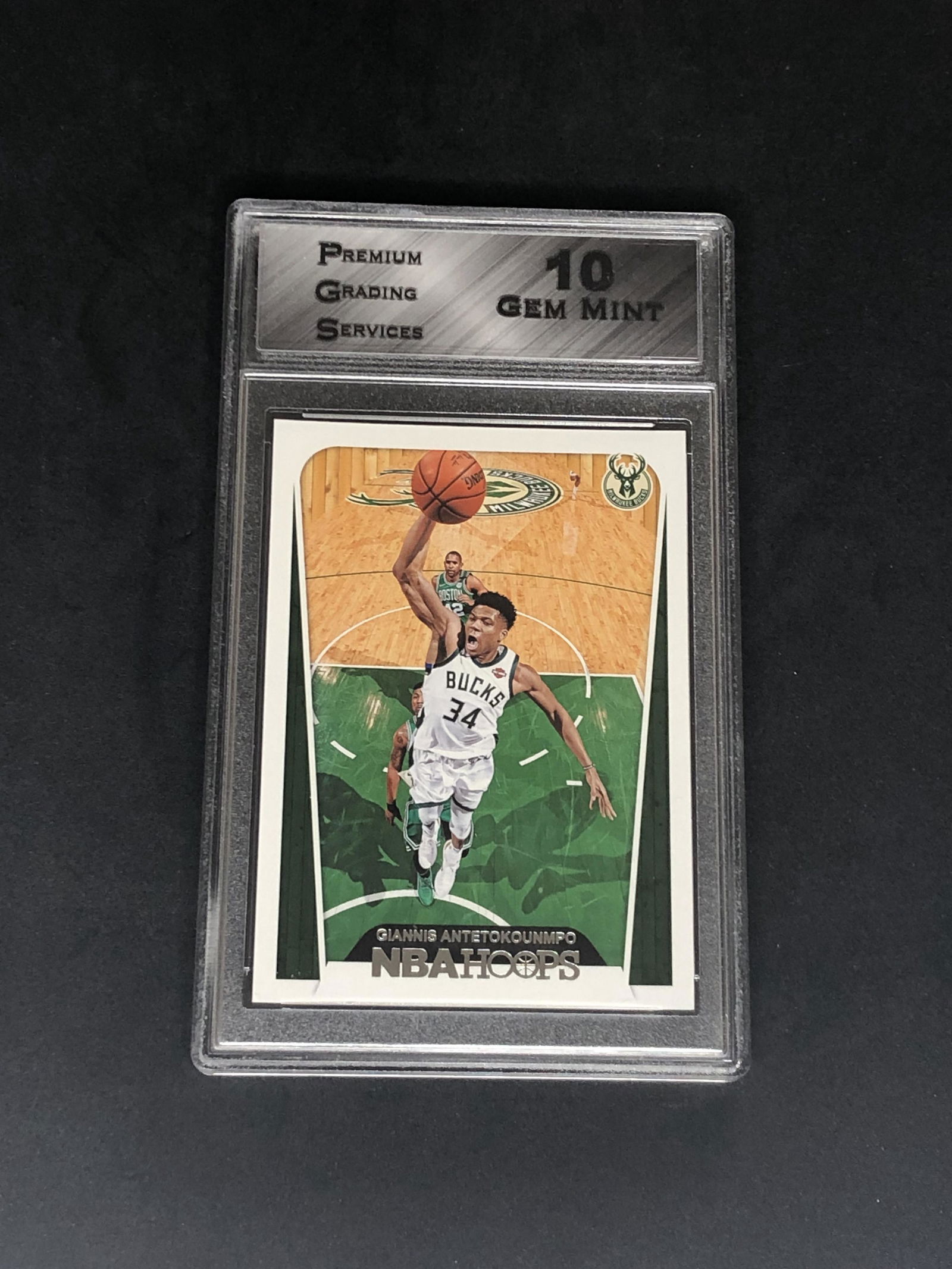 Giannis Antetokounmpo Panini NBA Hoops Graded PGS 10 (1 of 1)