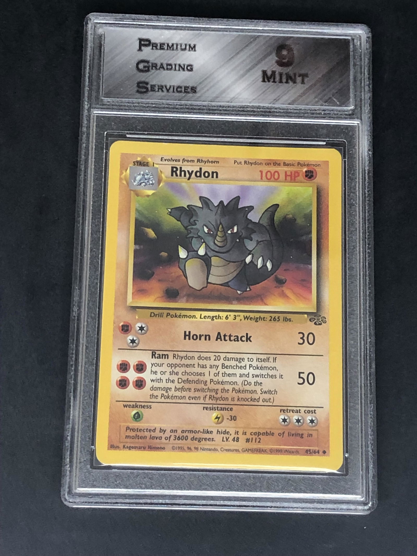 Jungle Set Rhydon Graded PGS 9 (1 of 1)