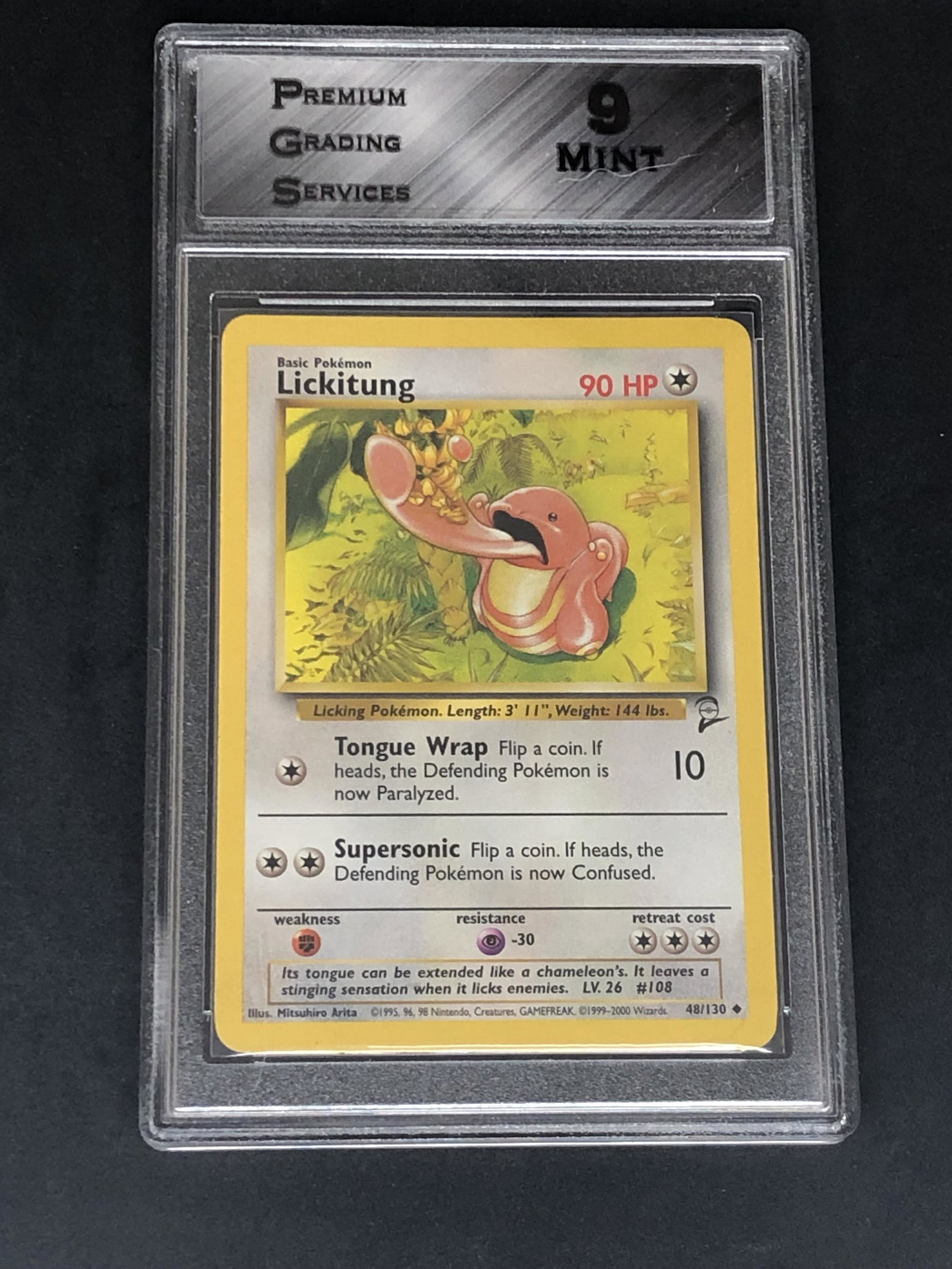 Base Set 2 Lickitung Graded PGS 9 (1 of 1)