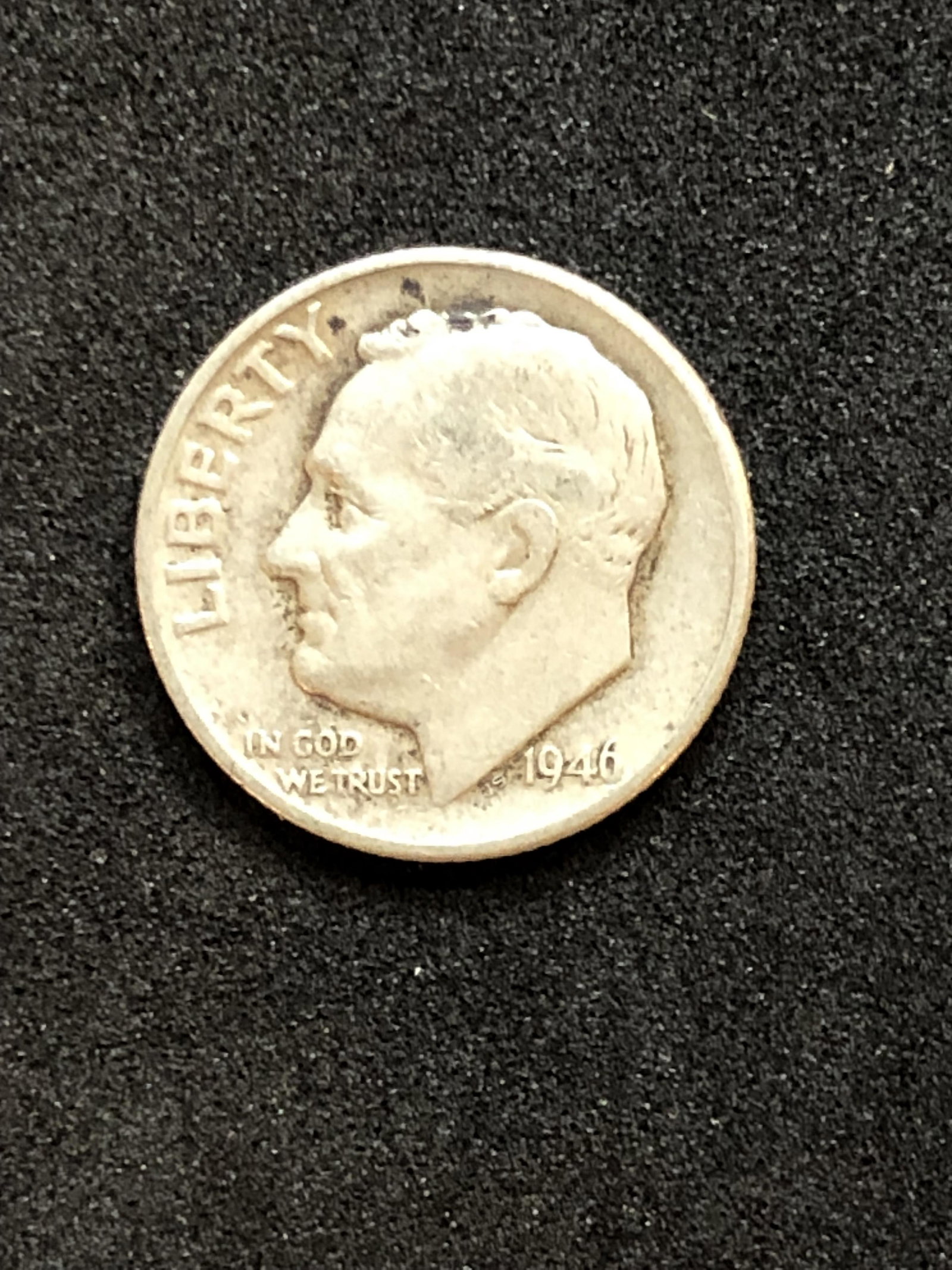 1946 Roosevelt Silver Dime (1 of 1)