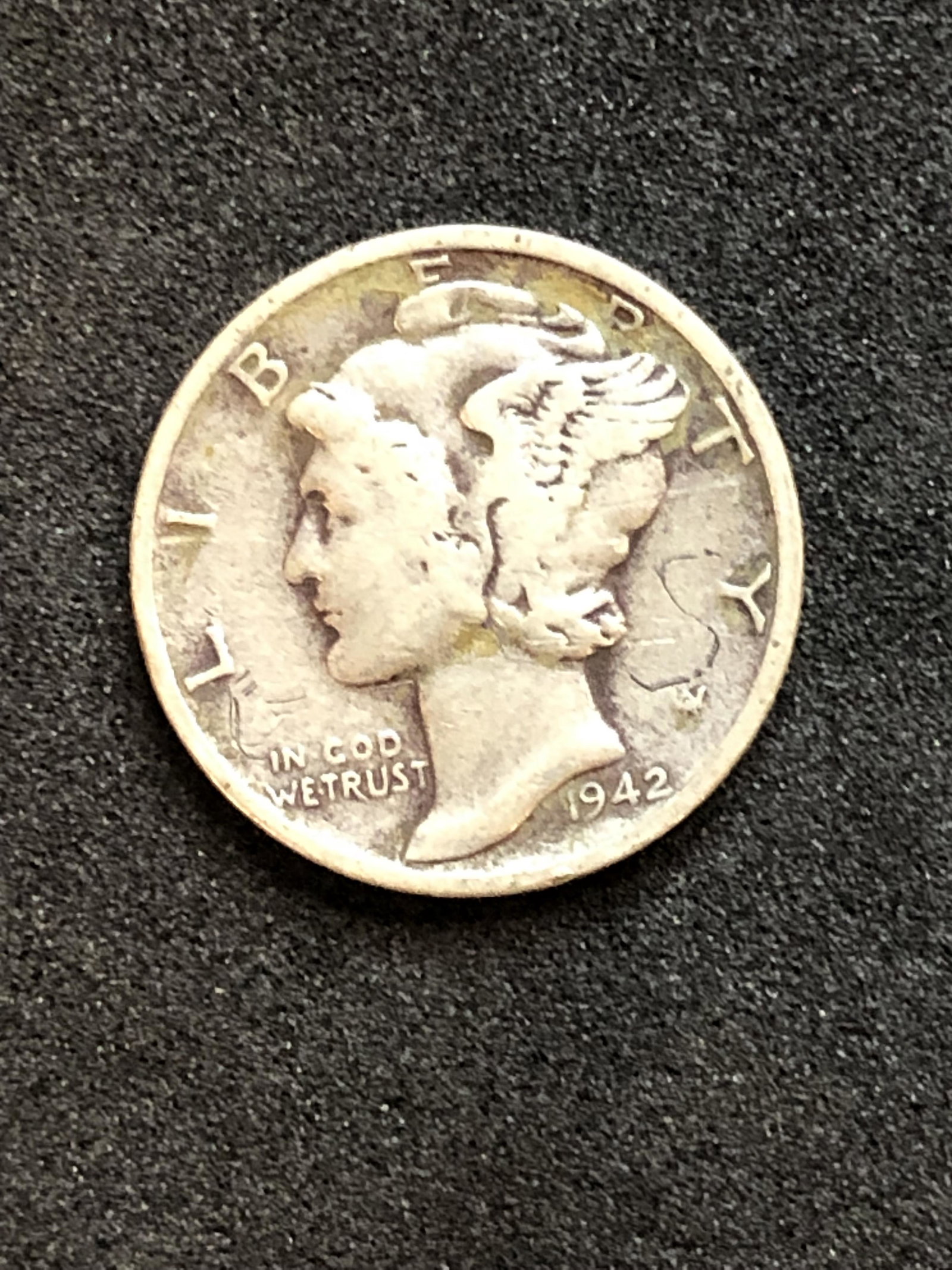 1942 Silver Mercury Dime (1 of 1)