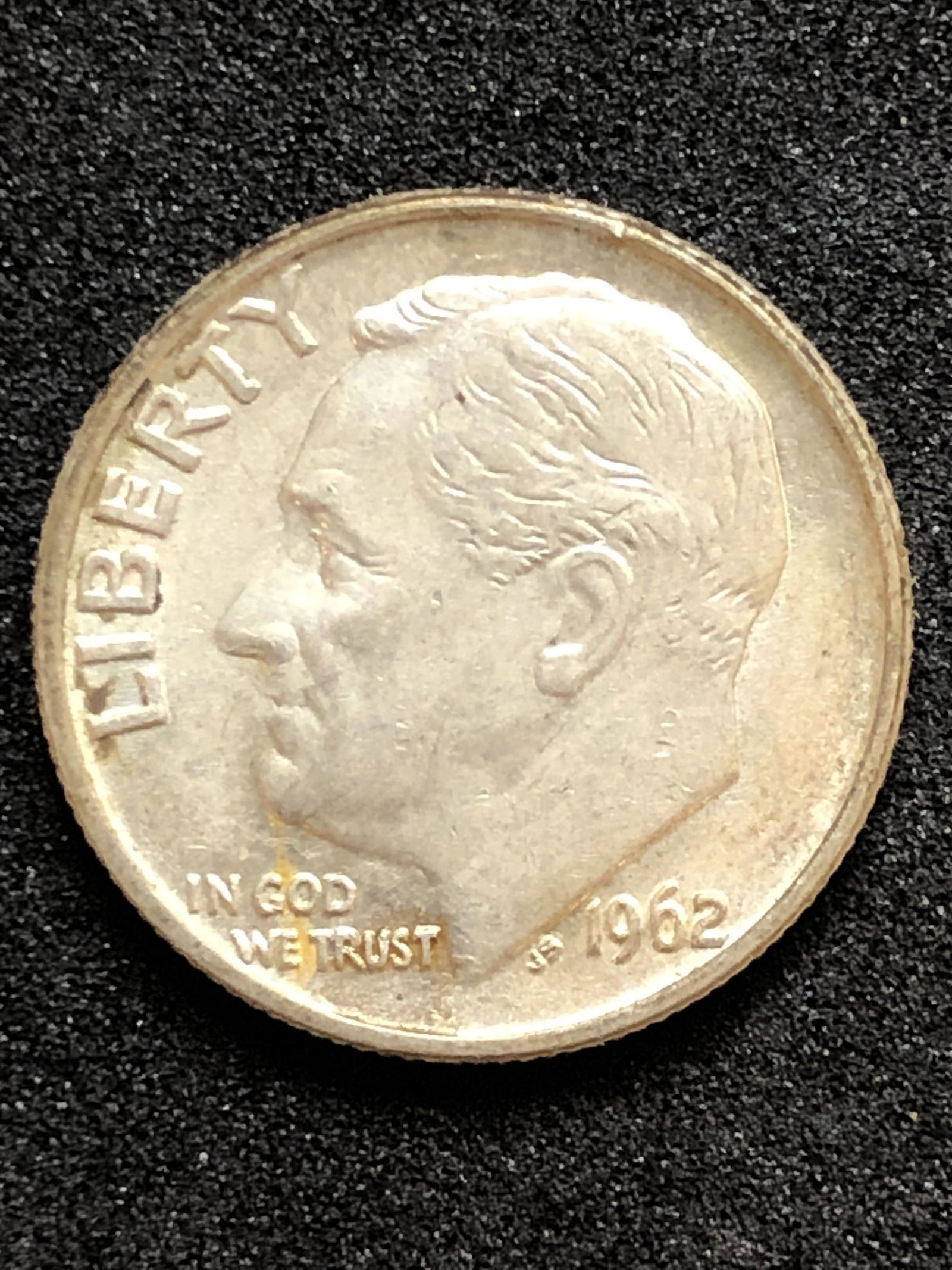 1962 Silver Roosevelt Dime (1 of 1)