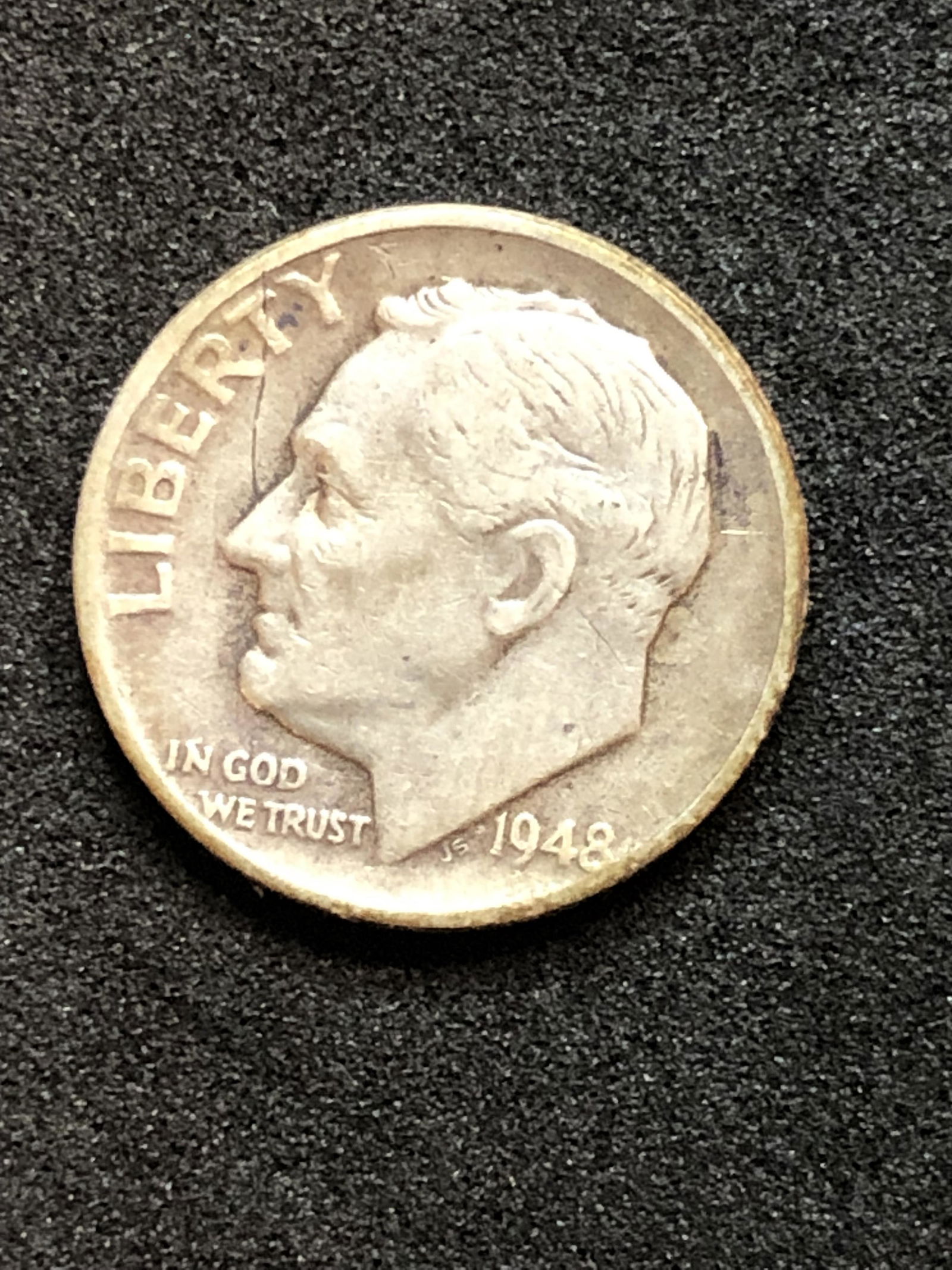 1948 Silver Roosevelt Dime (1 of 1)