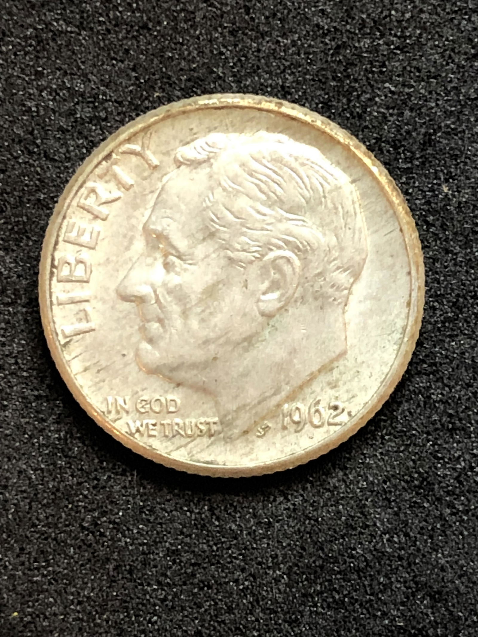 1962 Silver Roosevelt Dime (1 of 1)