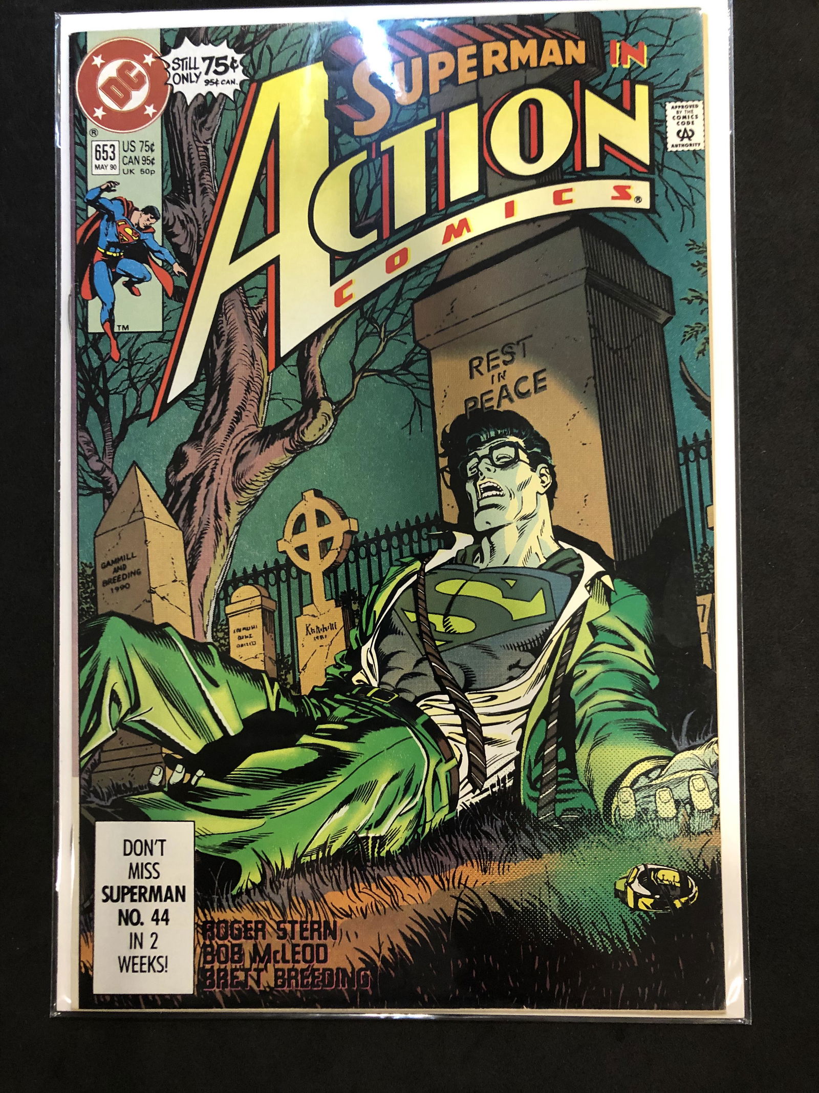 Superman In Action DC Vintage Collectible Comic Book (1 of 1)