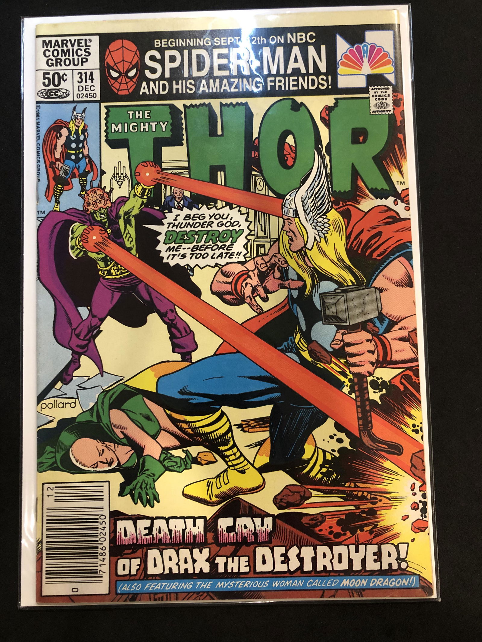 The Mighty Thor Marvel Vintage Collectible Comic Book (1 of 1)