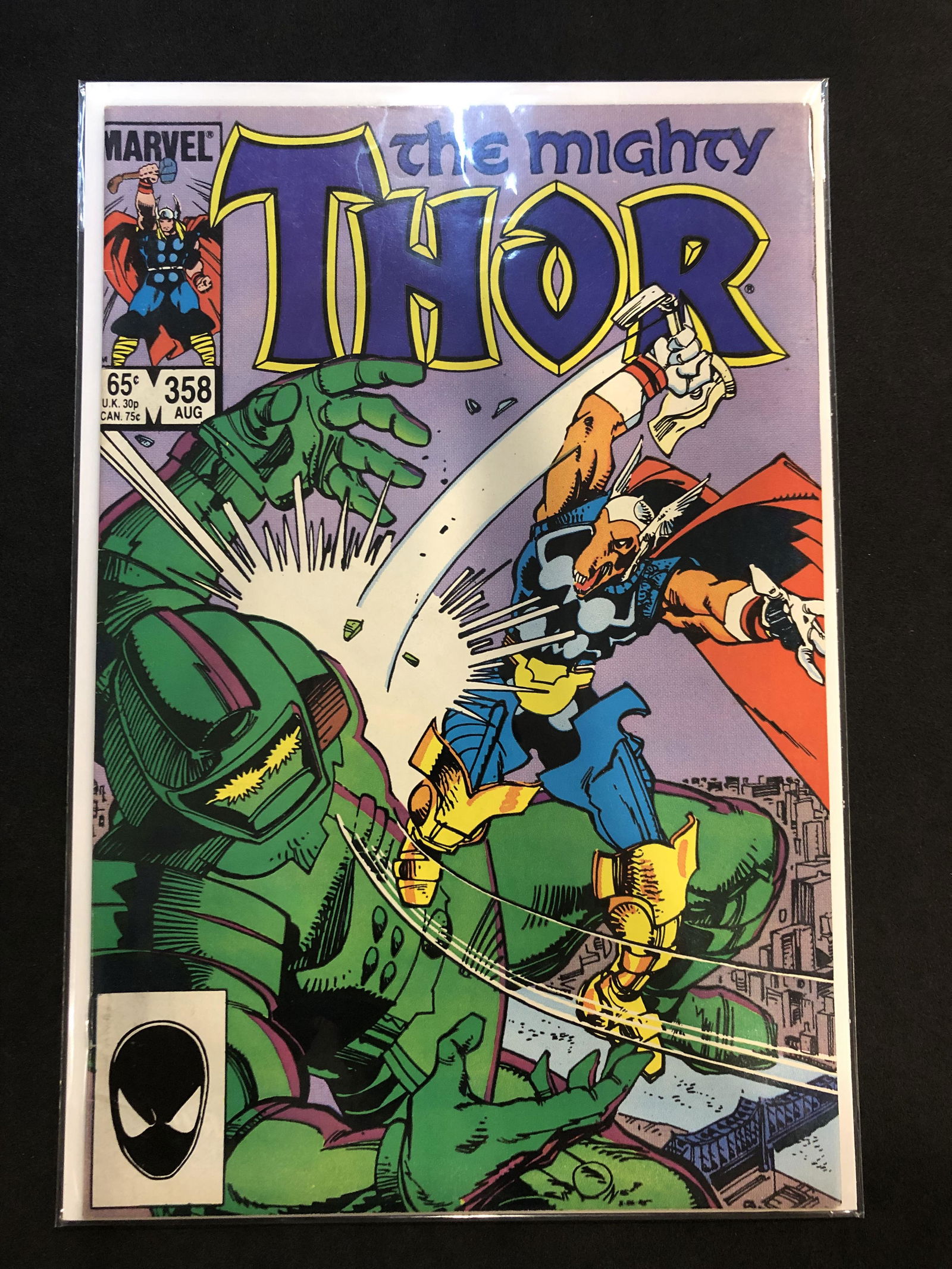 The Mighty Thor Marvel Vintage Collectible Comic Book (1 of 1)