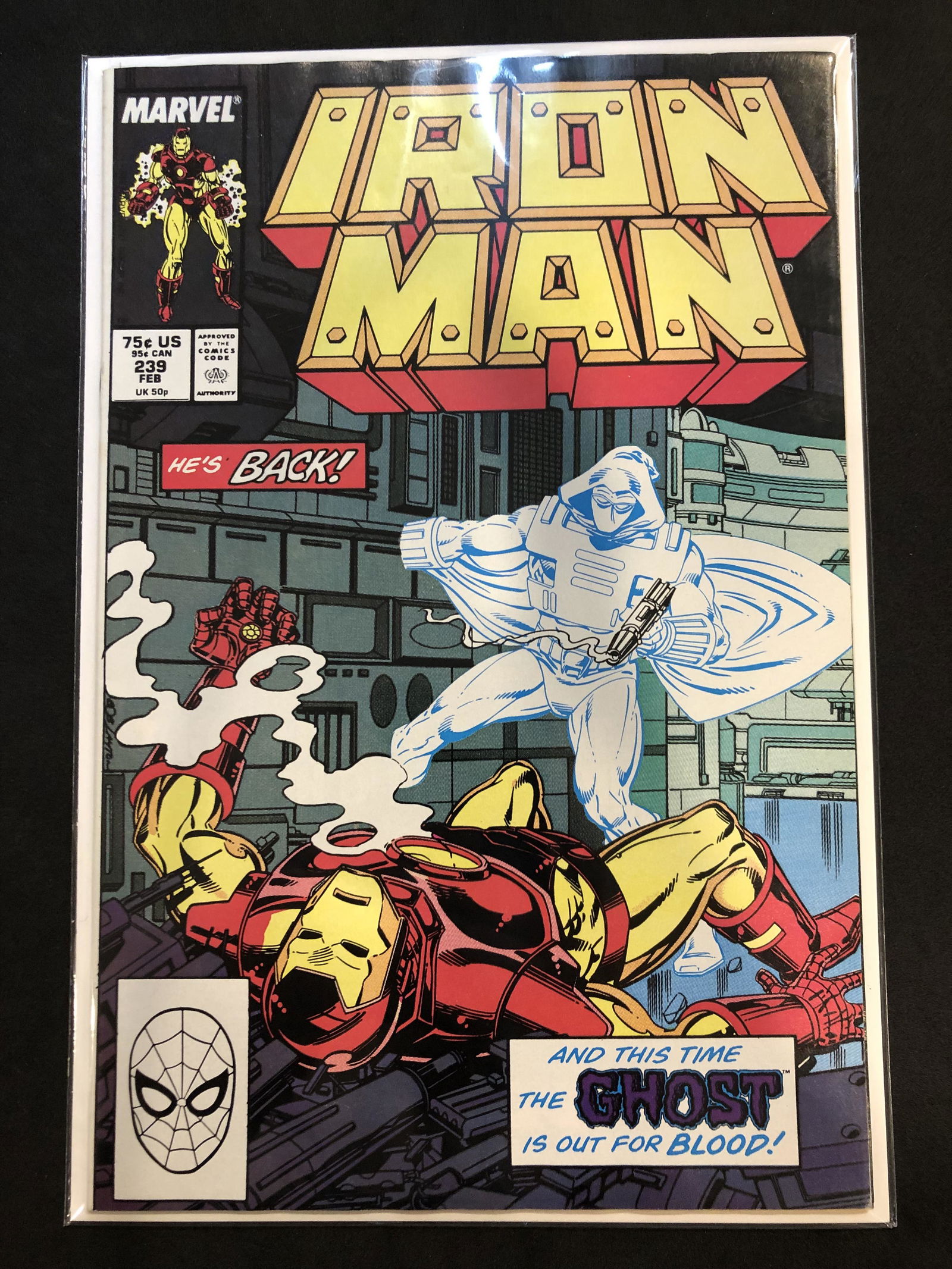Iron Man Marvel Vintage Collectible Comic Book (1 of 1)