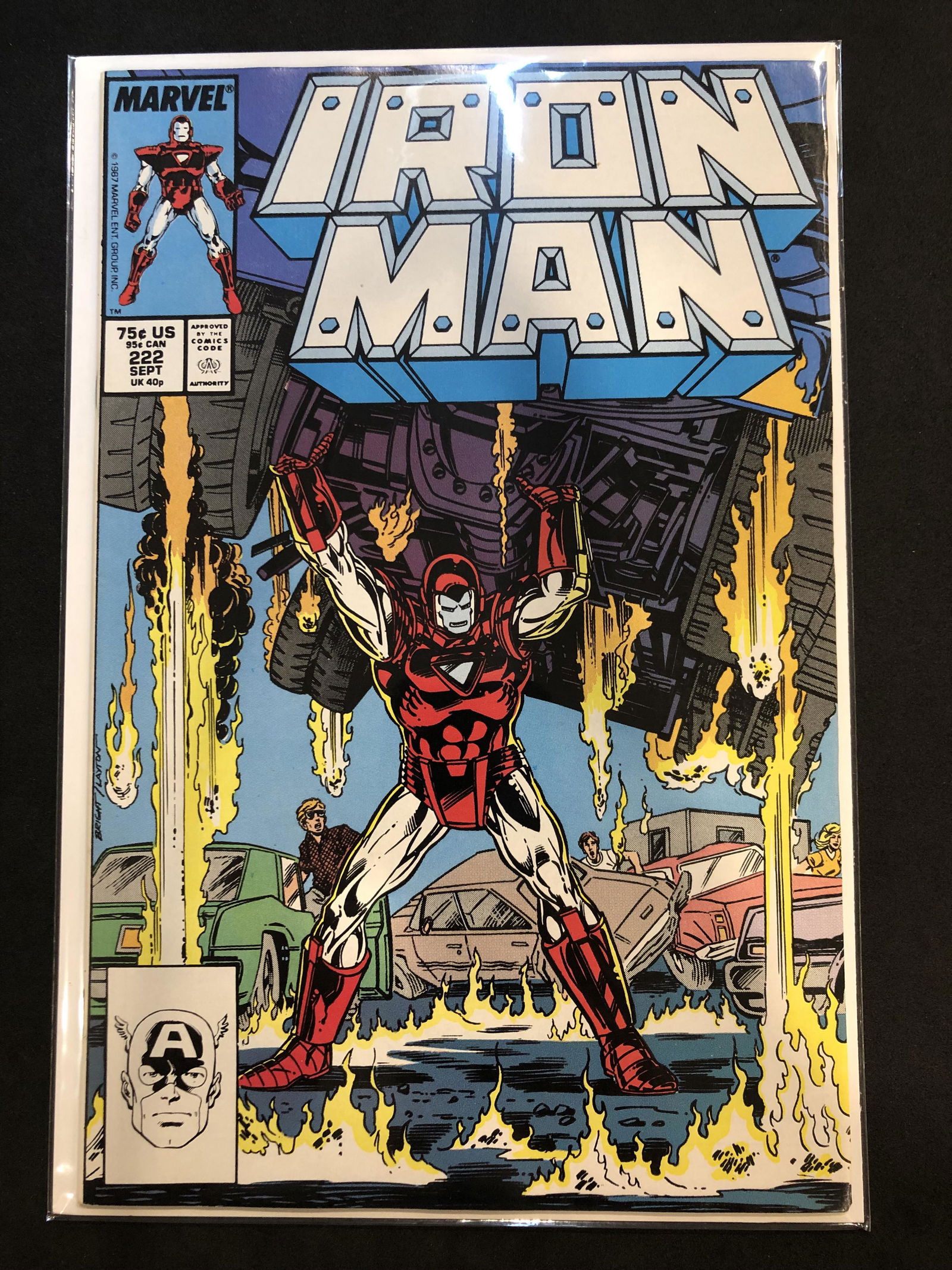 Iron Man Marvel Vintage Collectible Comic Book (1 of 1)
