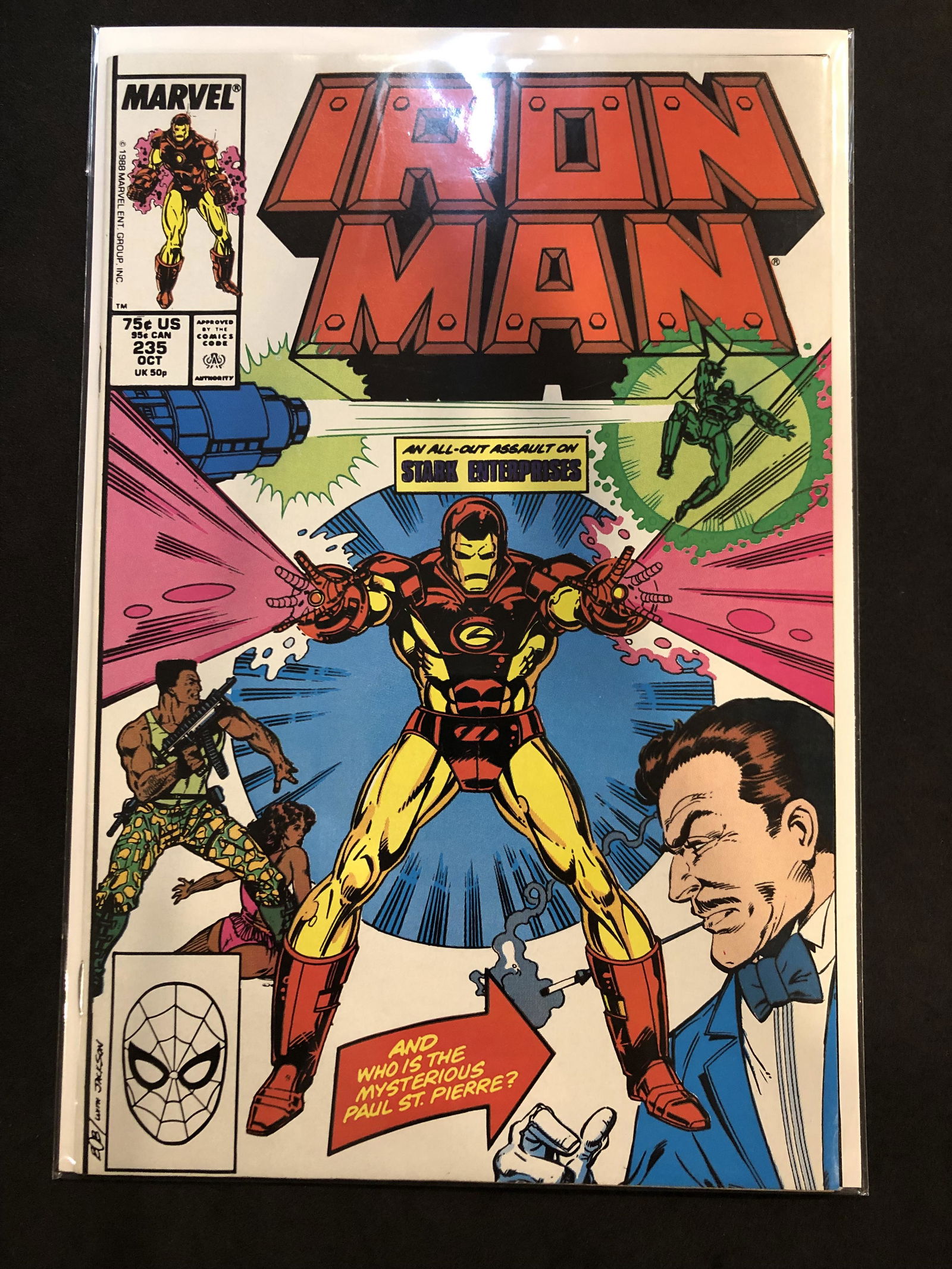 Iron Man Marvel Vintage Collectible Comic Book (1 of 1)