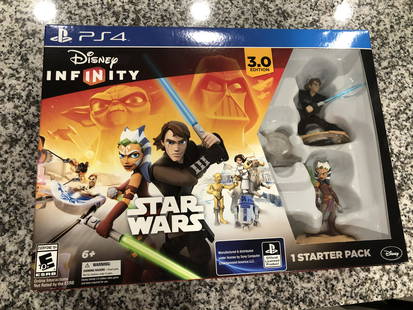 Star Wars Disney Infinity PS4 Sealed Video Game: Star Wars Disney Infinity PS4 Sealed Video Game Promotional Pack