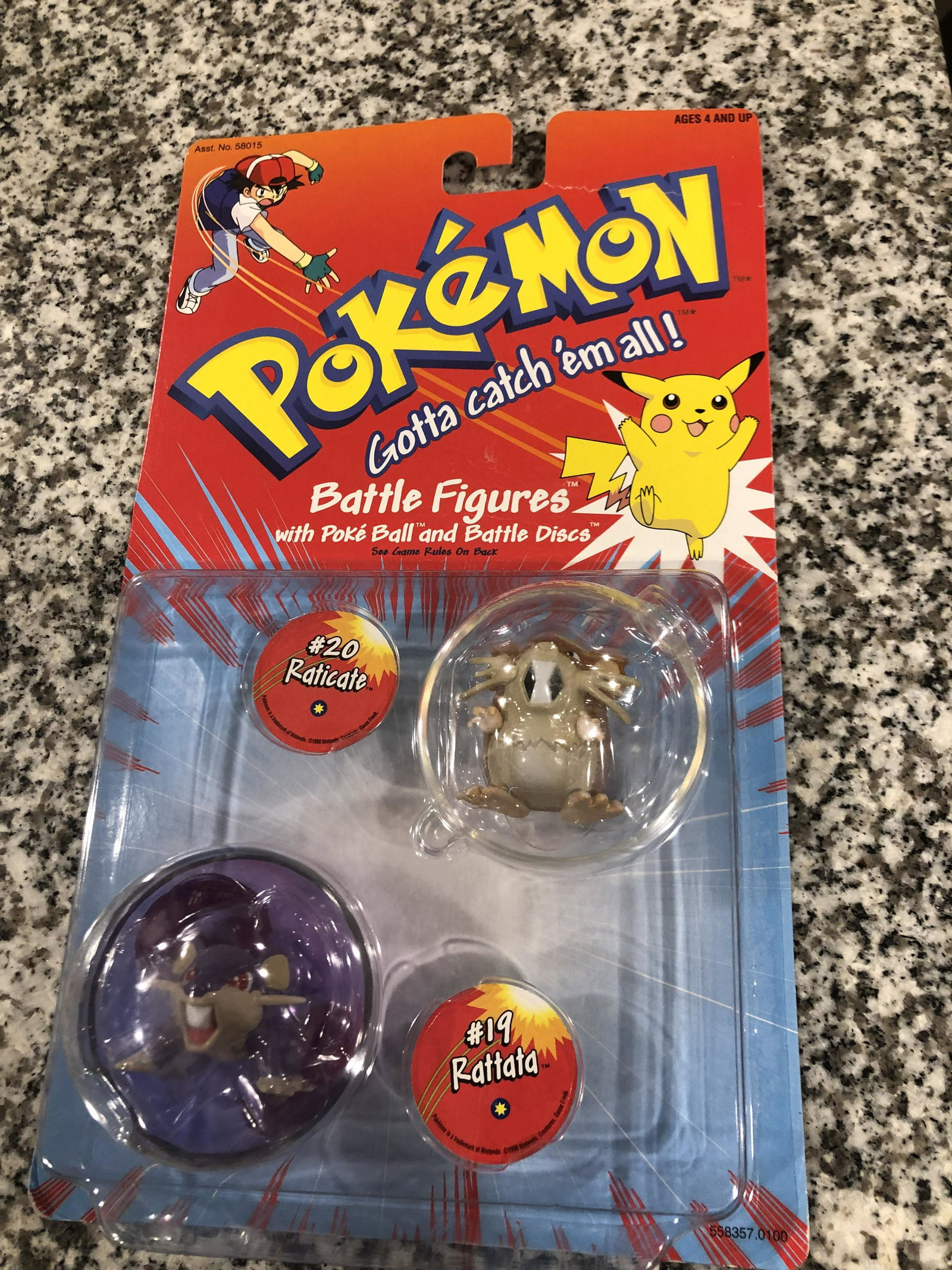Vintage Pokemon Battle Figures (1 of 1)