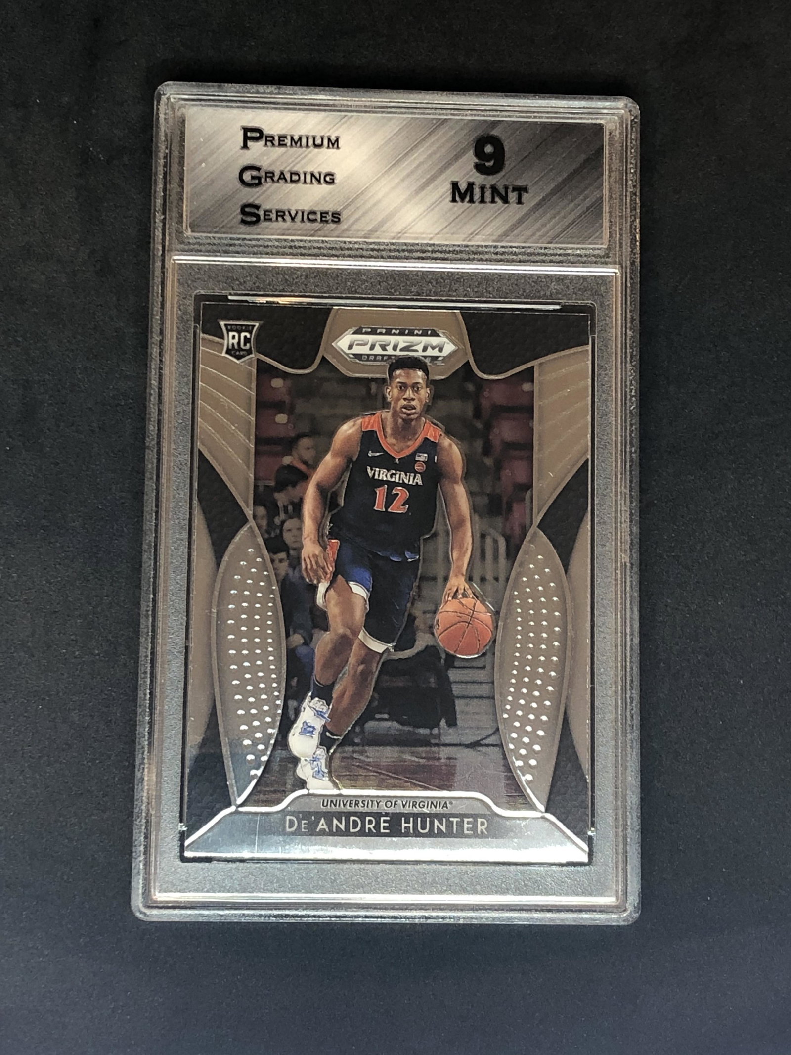 De'Andre Hunter Panini Prizm Rookie Graded PGS 9 (1 of 1)