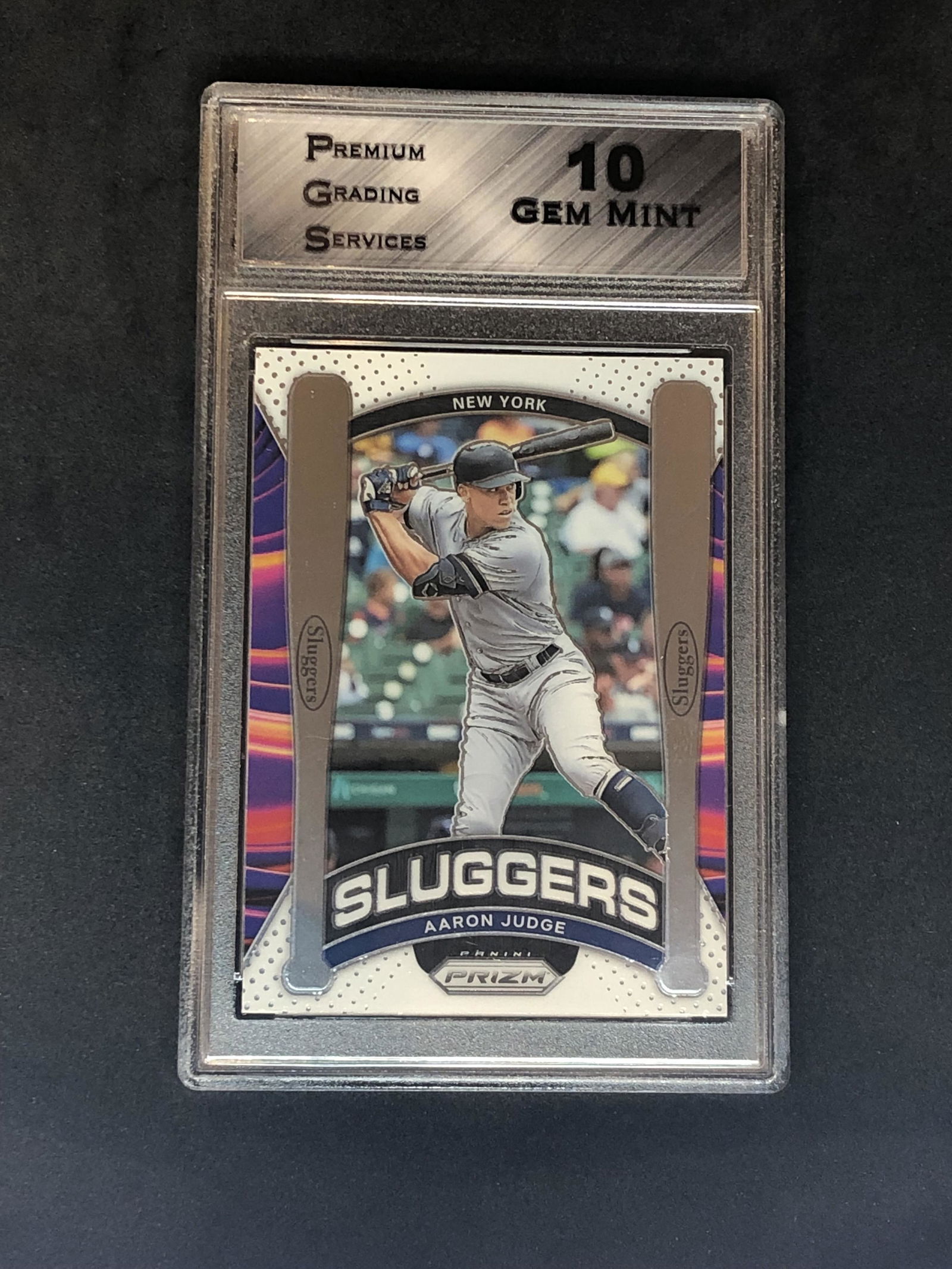 Aaron Judge Panini Prizm Sluggers Graded PGS 10 (1 of 1)