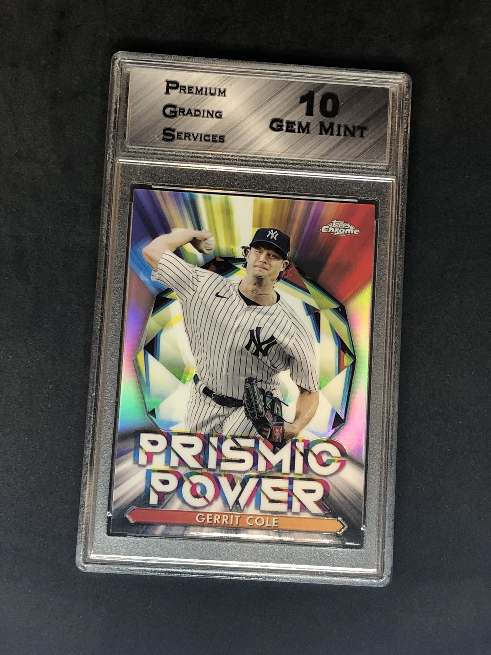 Gerrit Cole Topps Chrome Graded PGS 10 (1 of 1)