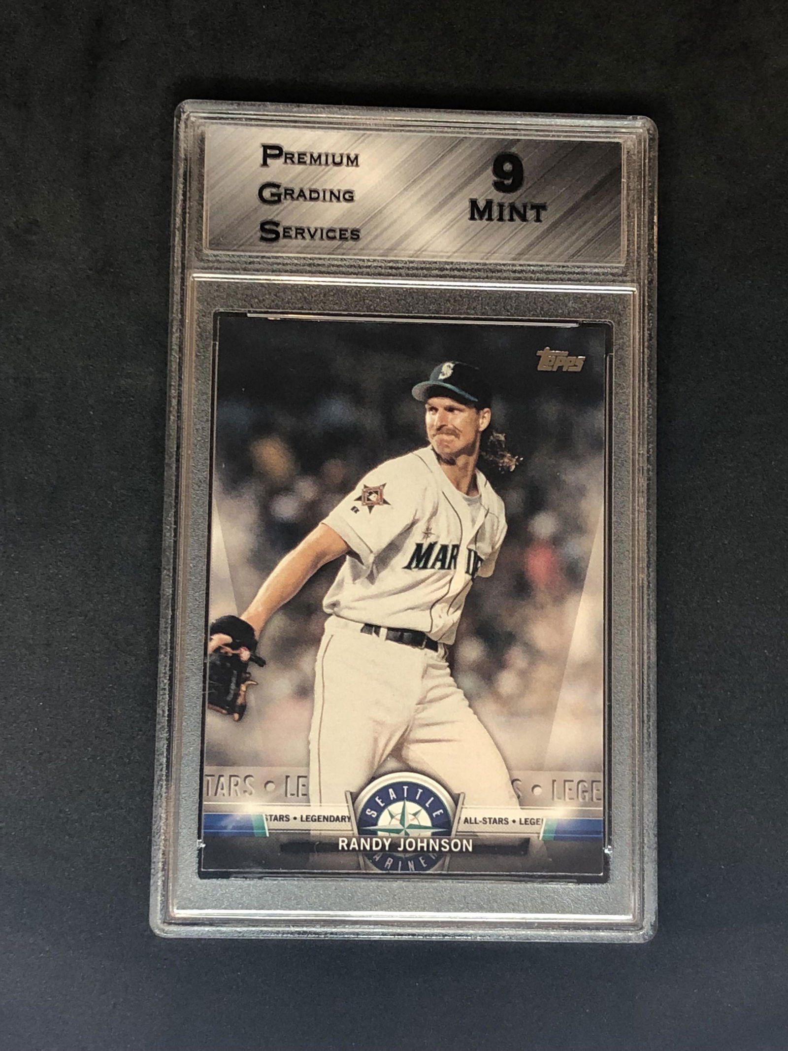 Randy Johnson Topps Graded PGS 9 (1 of 1)
