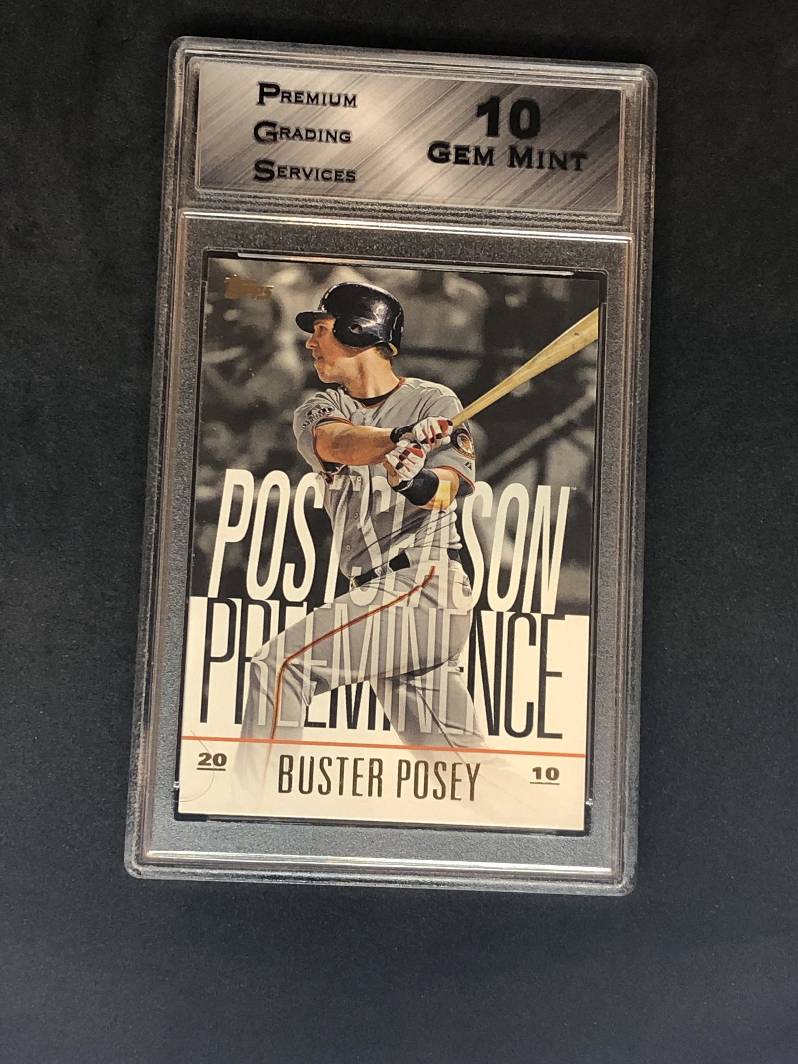 Buster Posey Topps Graded PGS 10 (1 of 1)