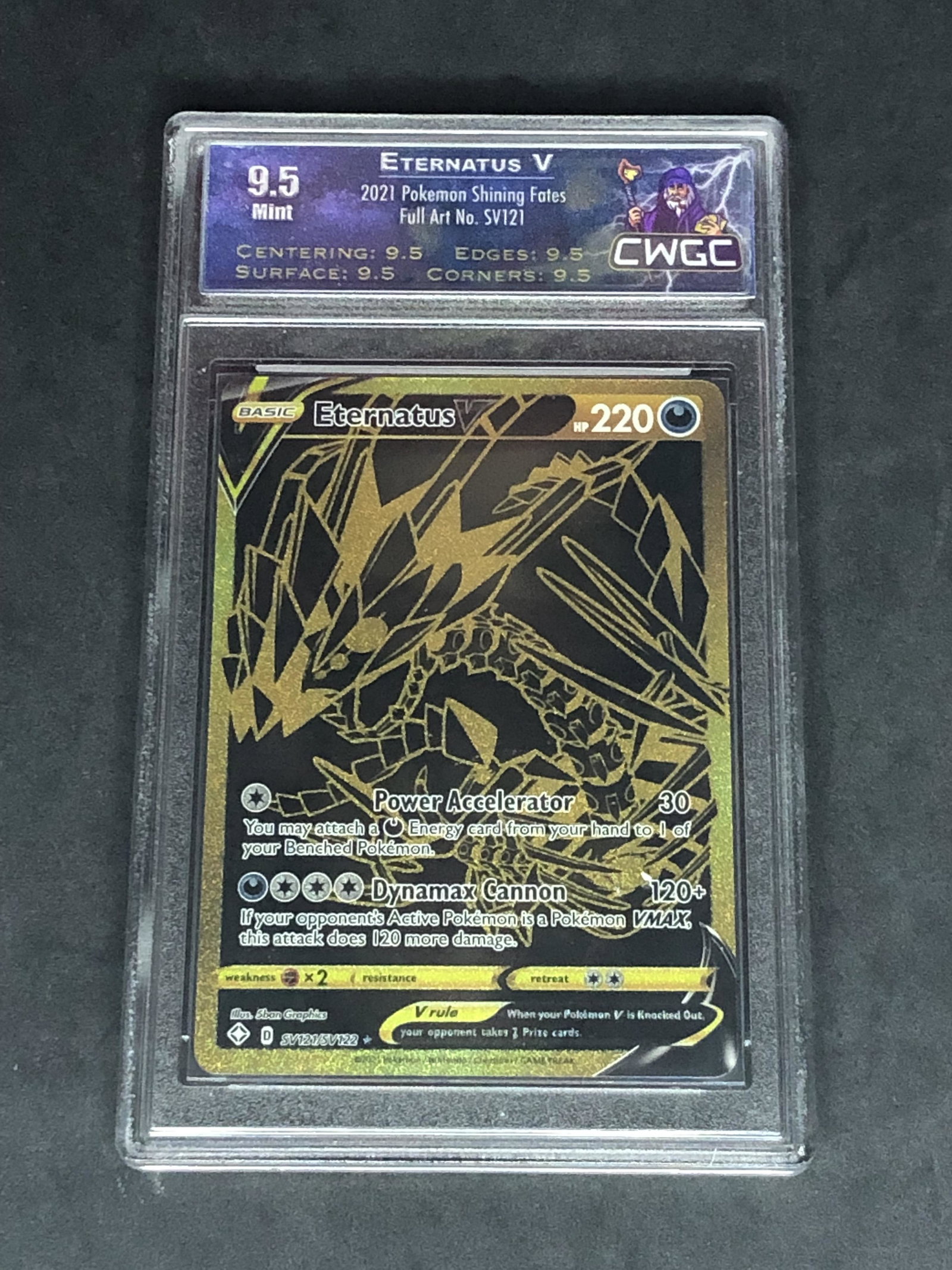 Eternatus V Full Art CWTC 9.5 (1 of 1)