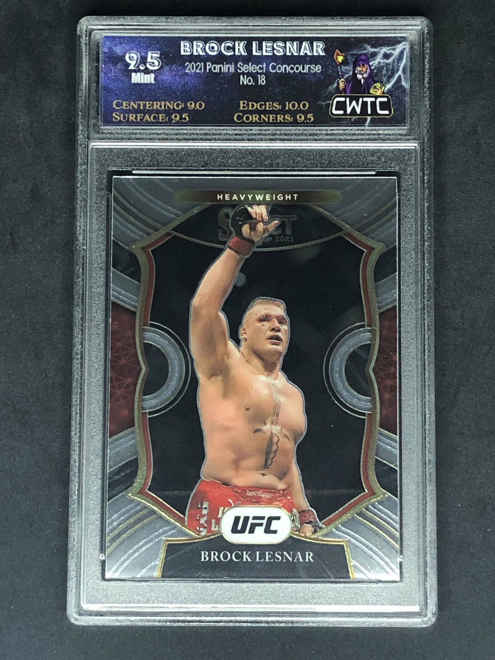 Brock Lesner Panini Select Graded CWTC 9.5 (1 of 1)