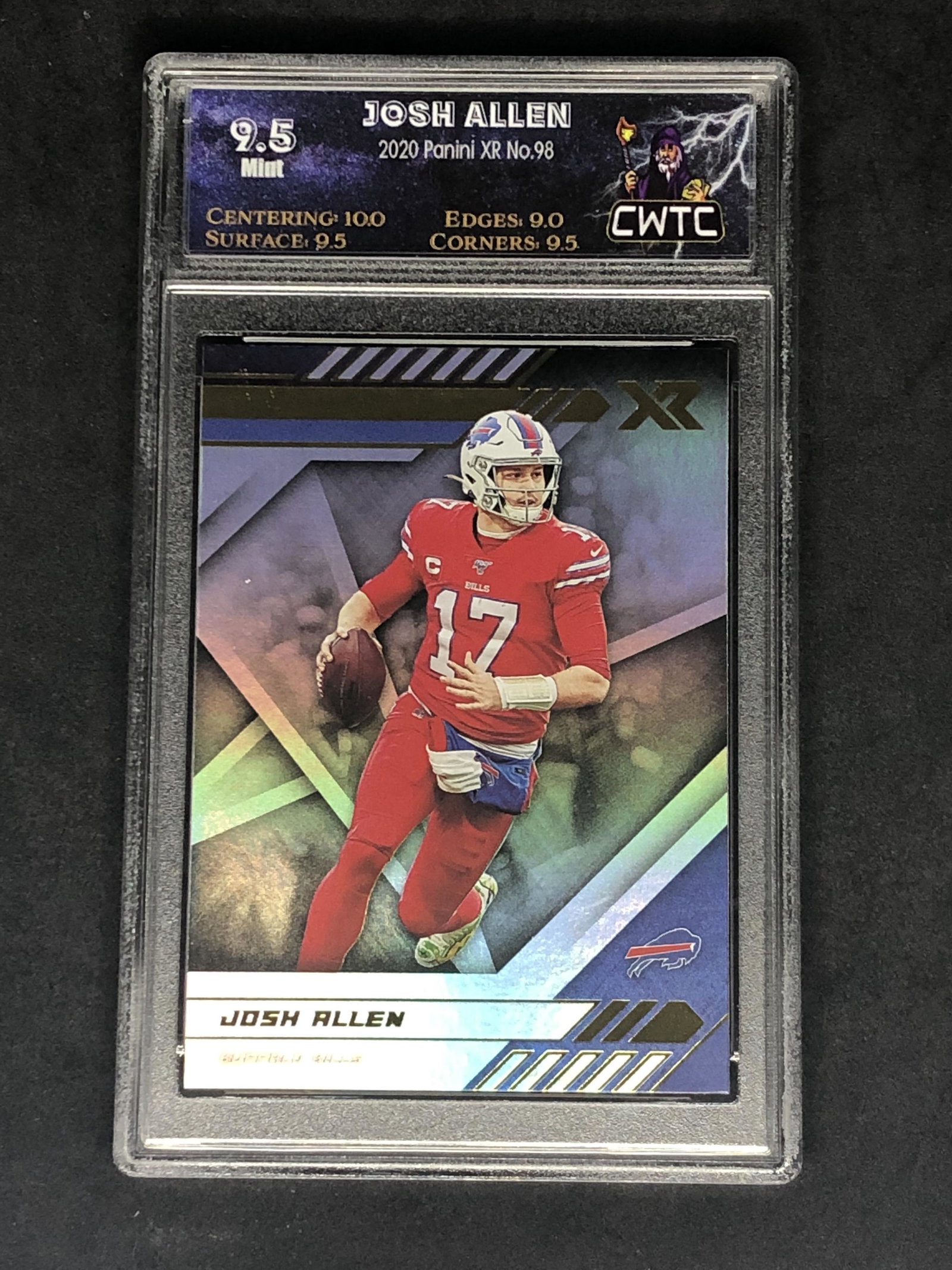 Josh Allen Panini XR Graded CWTC 9.5 (1 of 1)