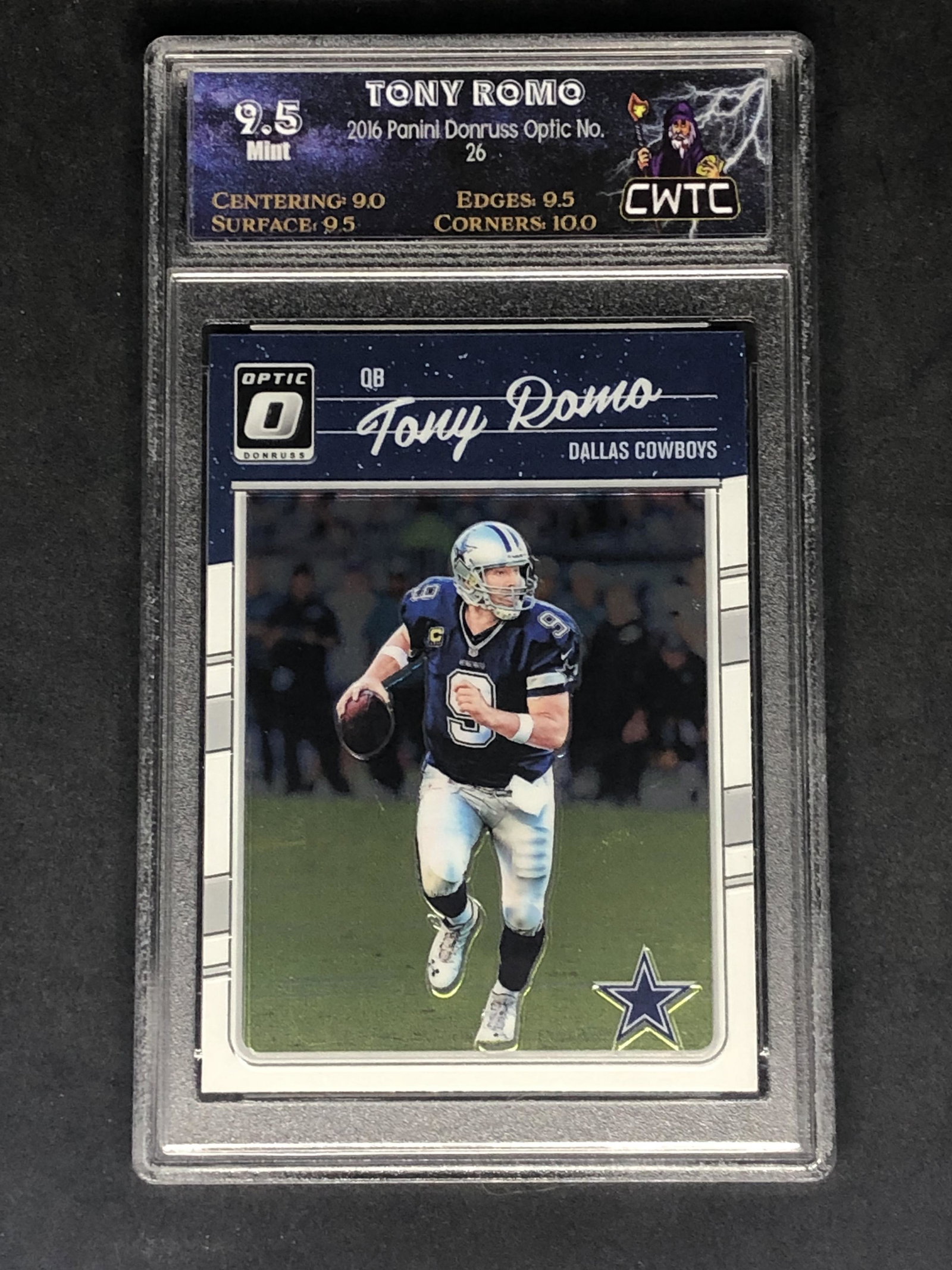 Tony Romo Panini Donruss Optic Graded CWTC 9.5 (1 of 1)