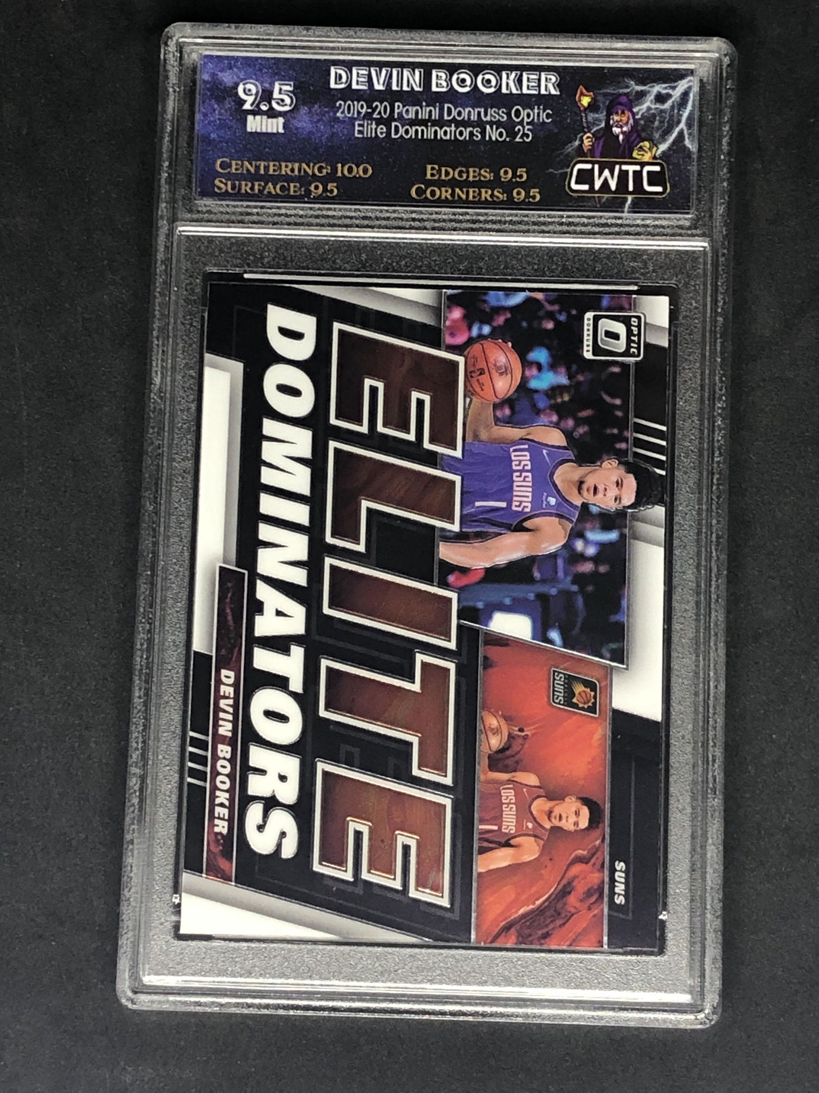 Devin Booker Panini Donruss Optic Graded CWTC 9.5 (1 of 1)