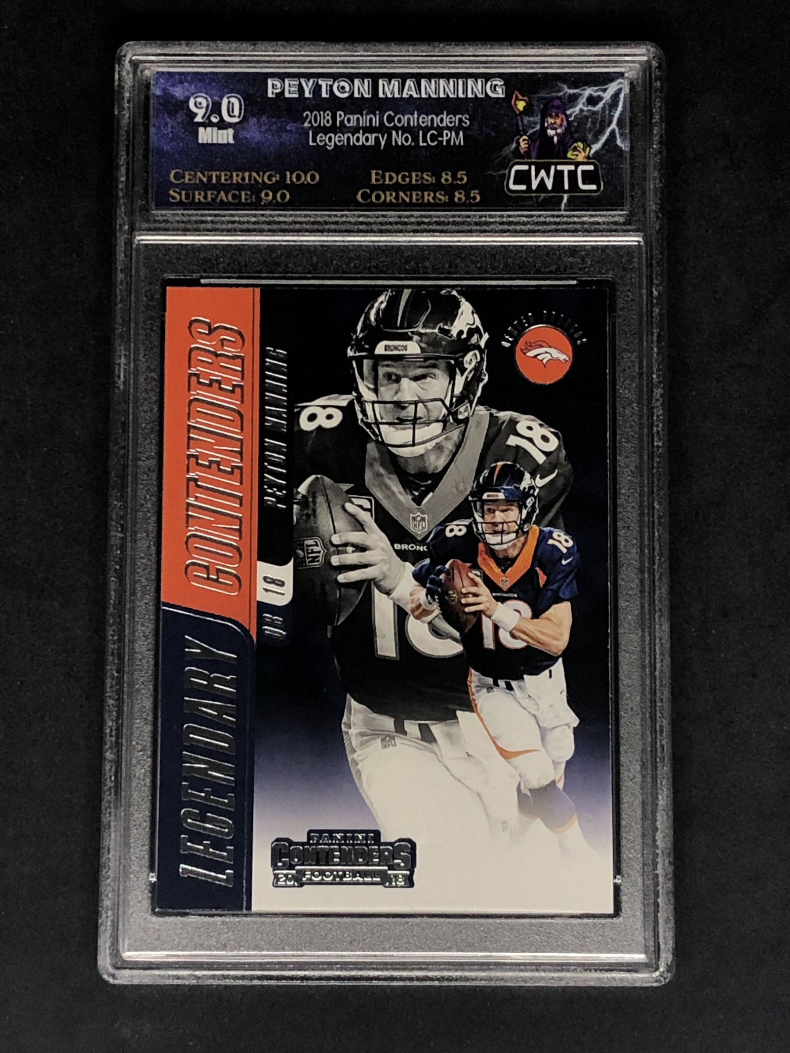 Peyton Manning Panini Contenders Graded CWTC 9 (1 of 1)