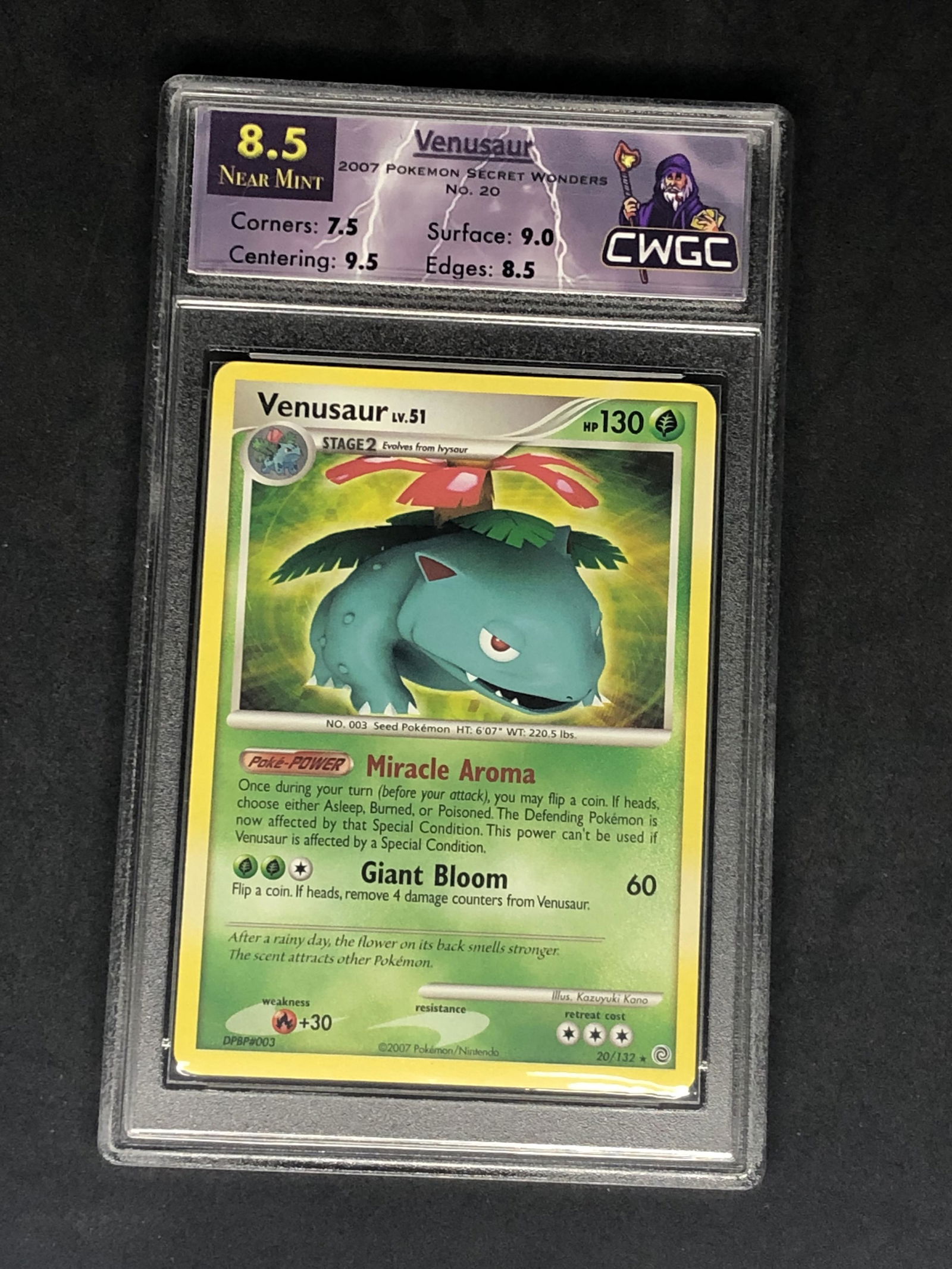 Venusaur Graded CWTC 8.5 (1 of 1)