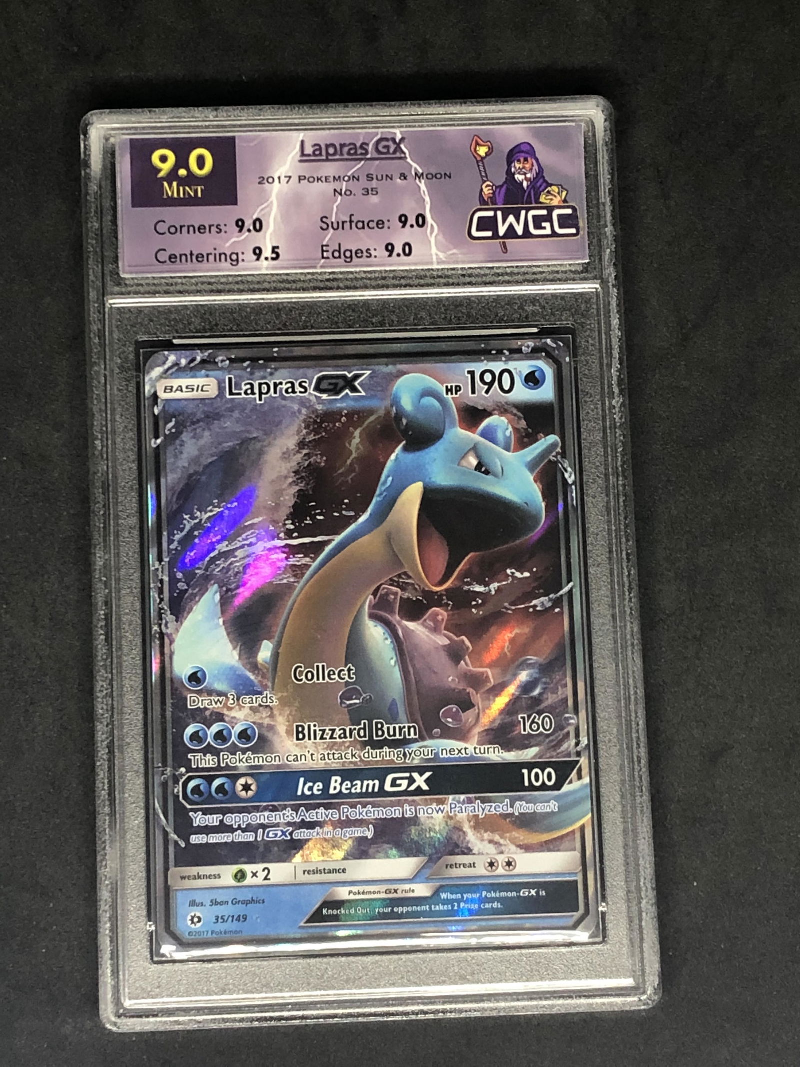 Lapras GX Graded CWTC 9 (1 of 1)