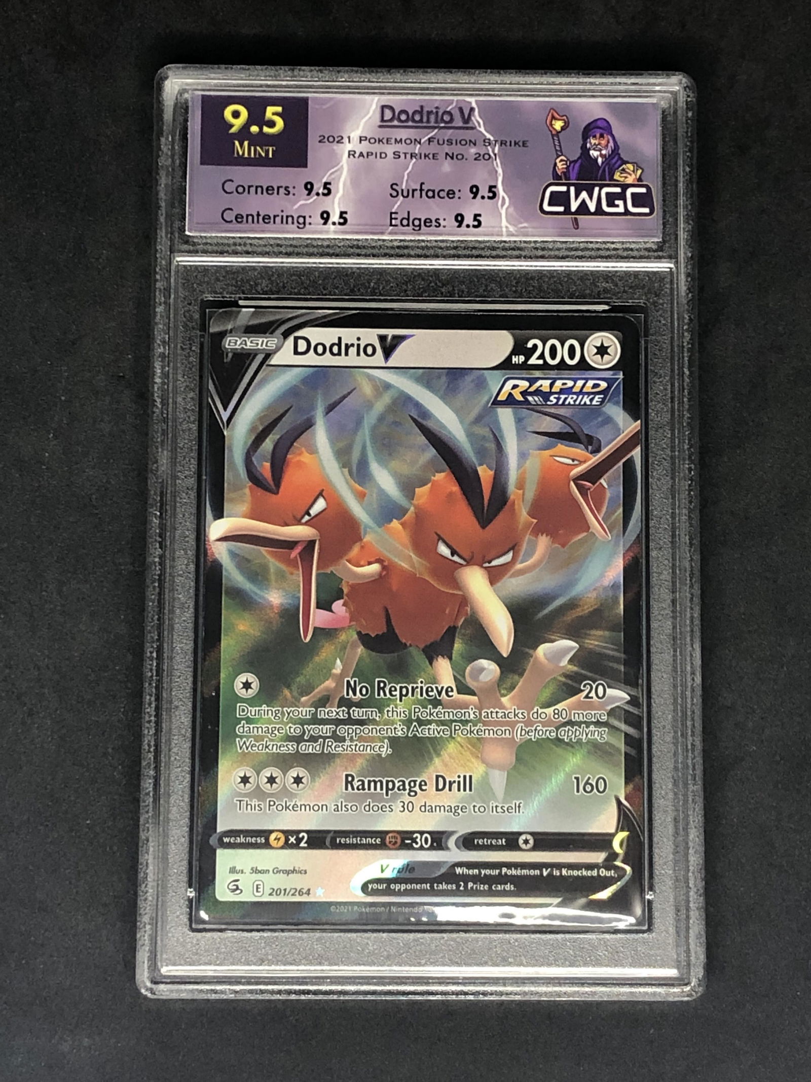 Dodrio V Rapid Strike Graded CWTC 9.5 (1 of 1)