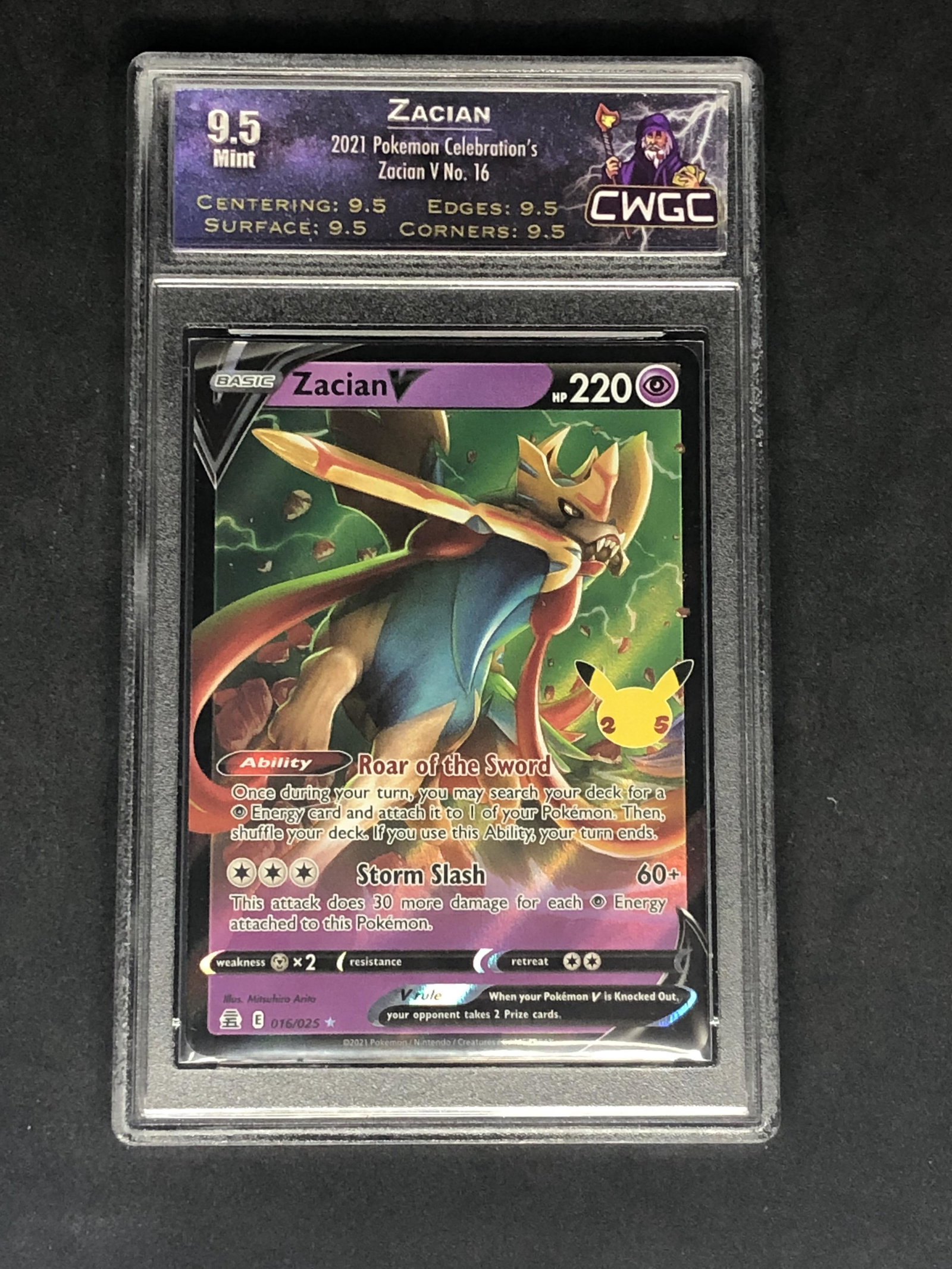 Zacian V Graded CWTC 9.5 (1 of 1)