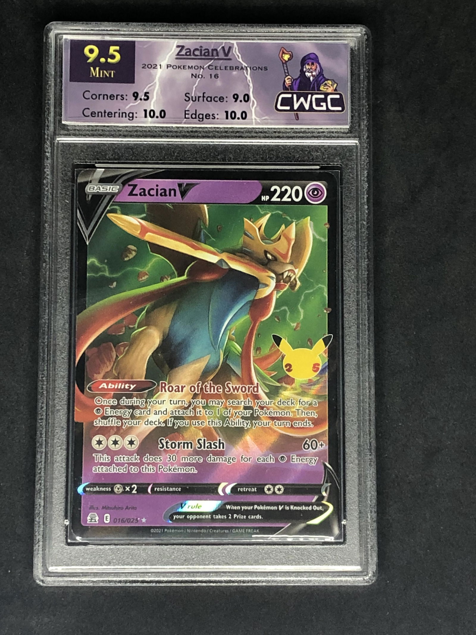Zacian V Graded CWTC 9.5 (1 of 1)