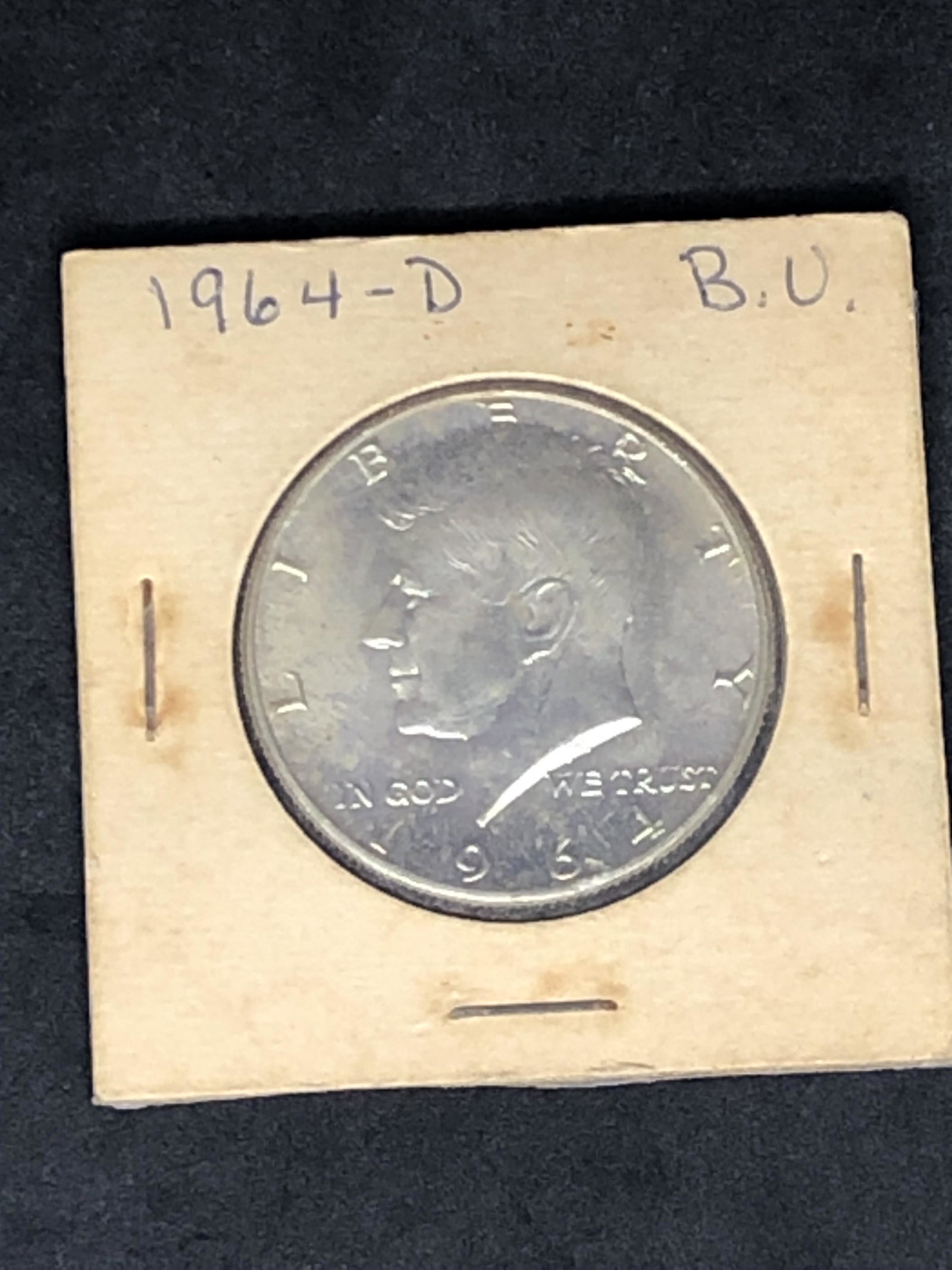 1964-D Silver Kennedy Half Dollar (1 of 1)