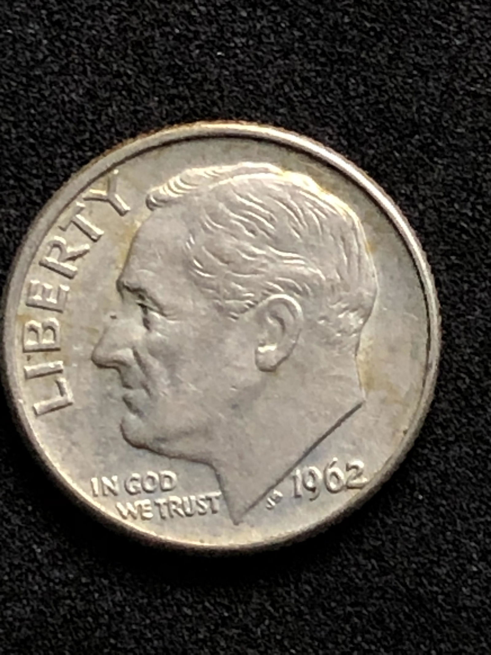 1962 Silver Roosevelt Dime (1 of 1)