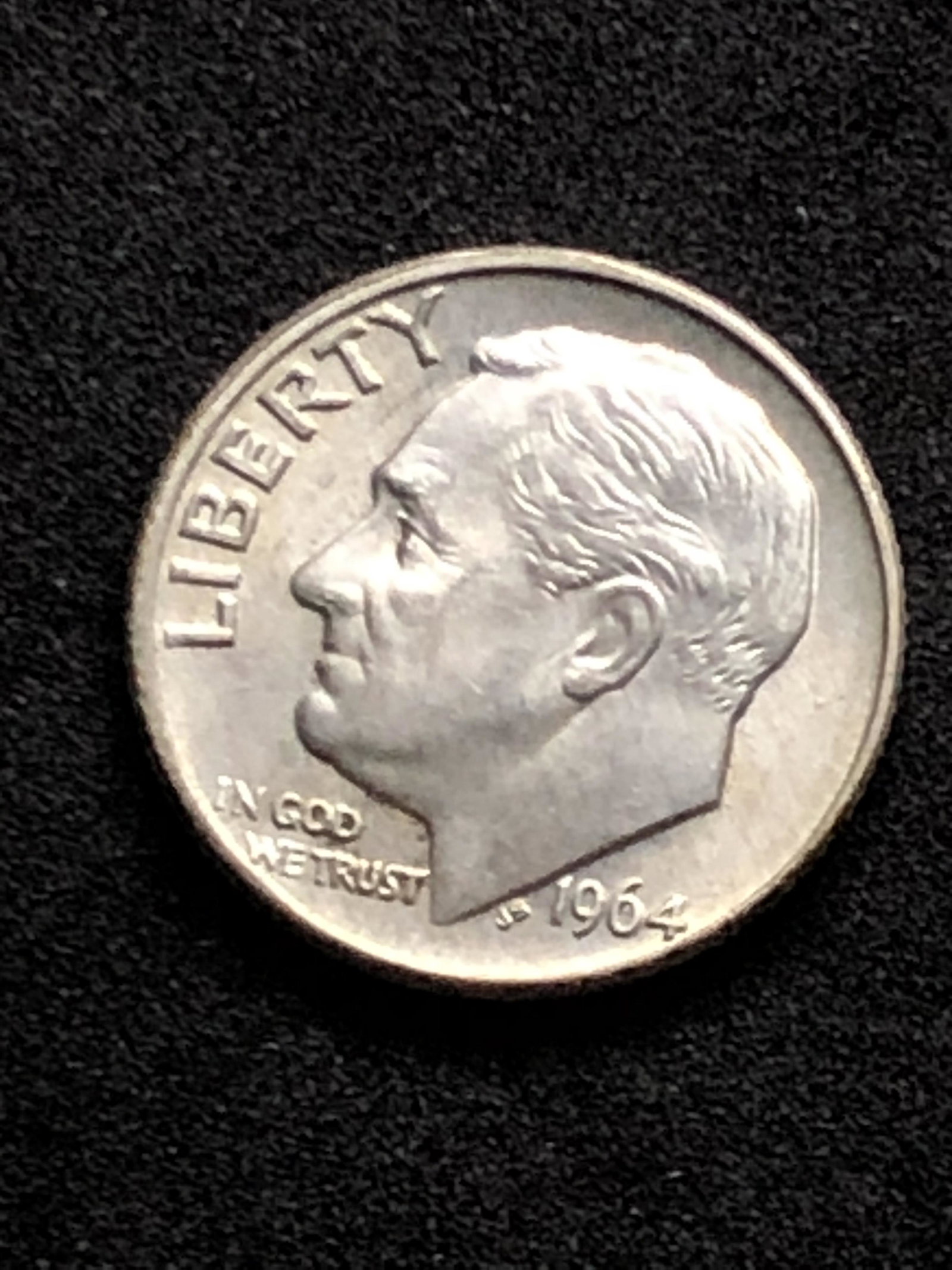 1964 Silver Roosevelt Dime: 1964 Silver Roosevelt Dime
