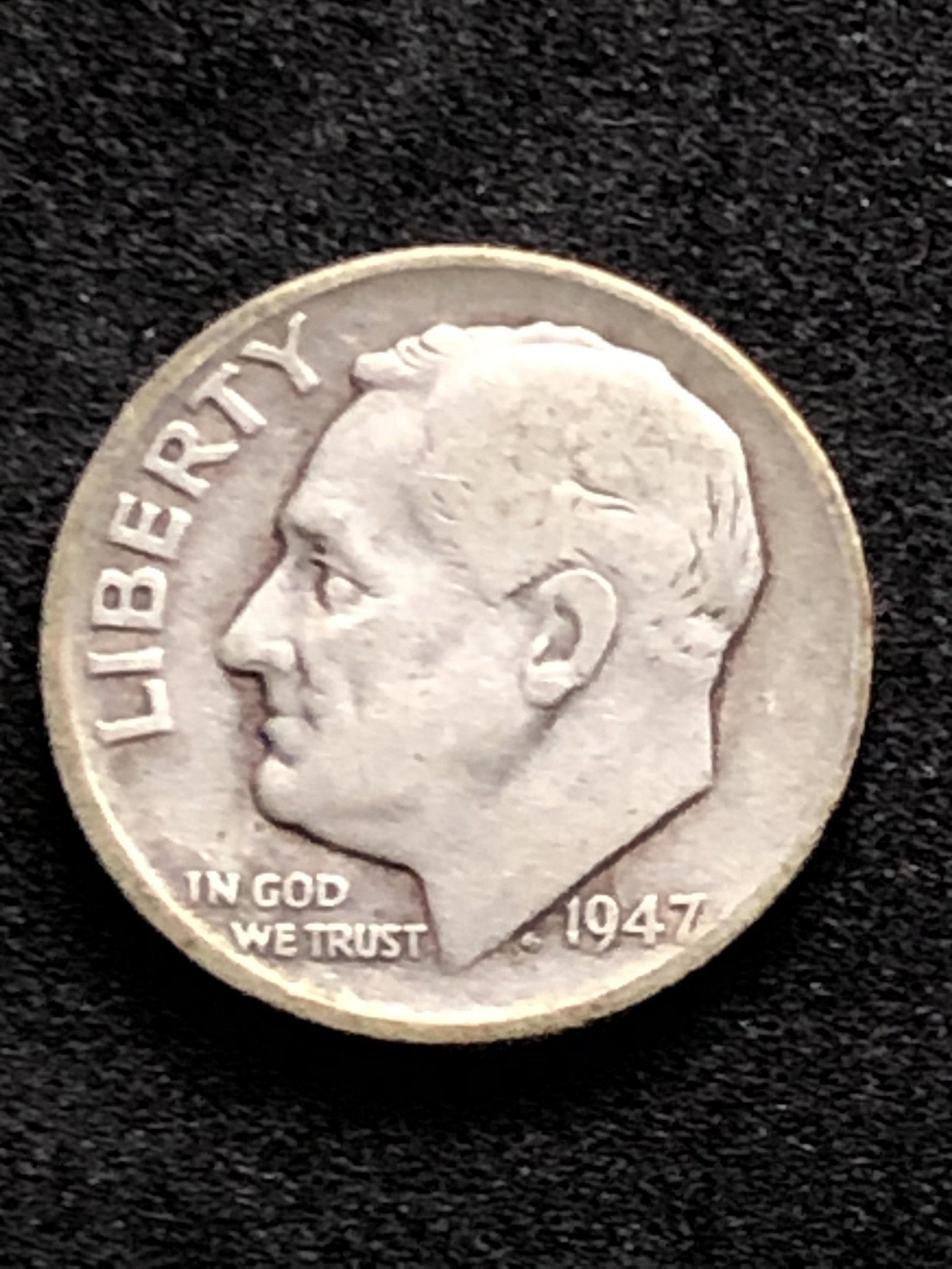 1947 Silver Roosevelt Dime (1 of 1)