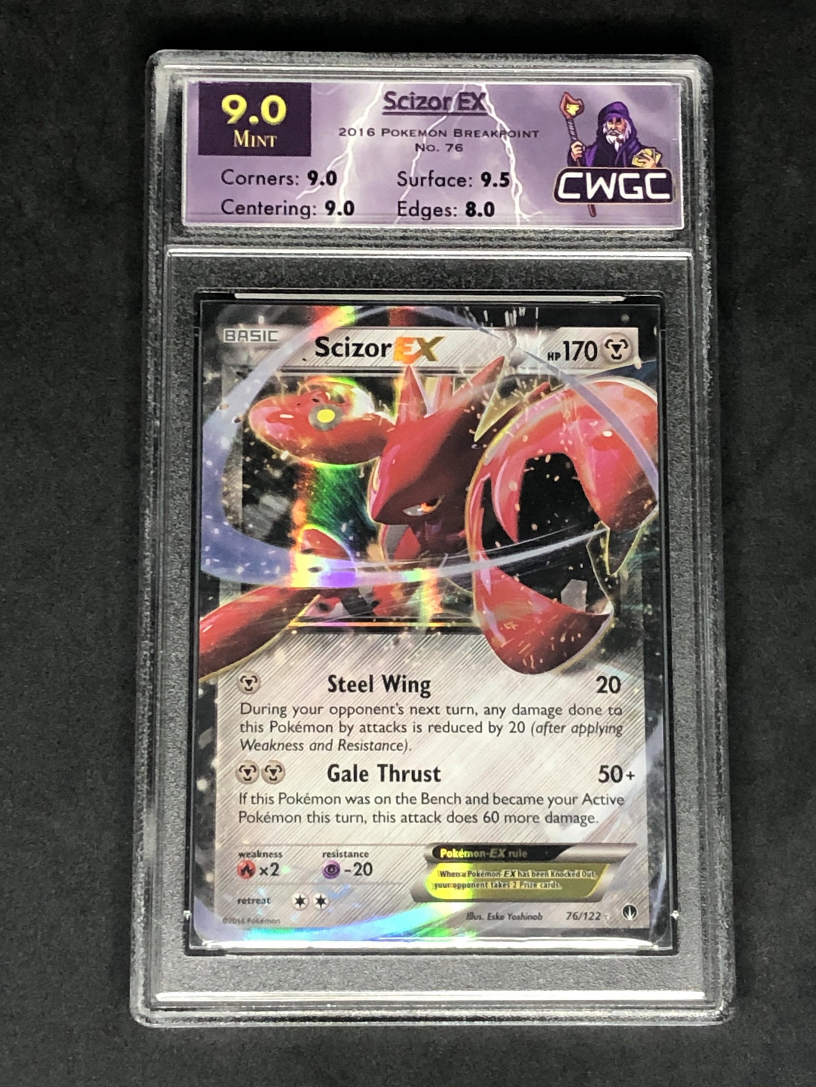Scizor EX Pokemon Card Graded CWTC 9 (1 of 1)