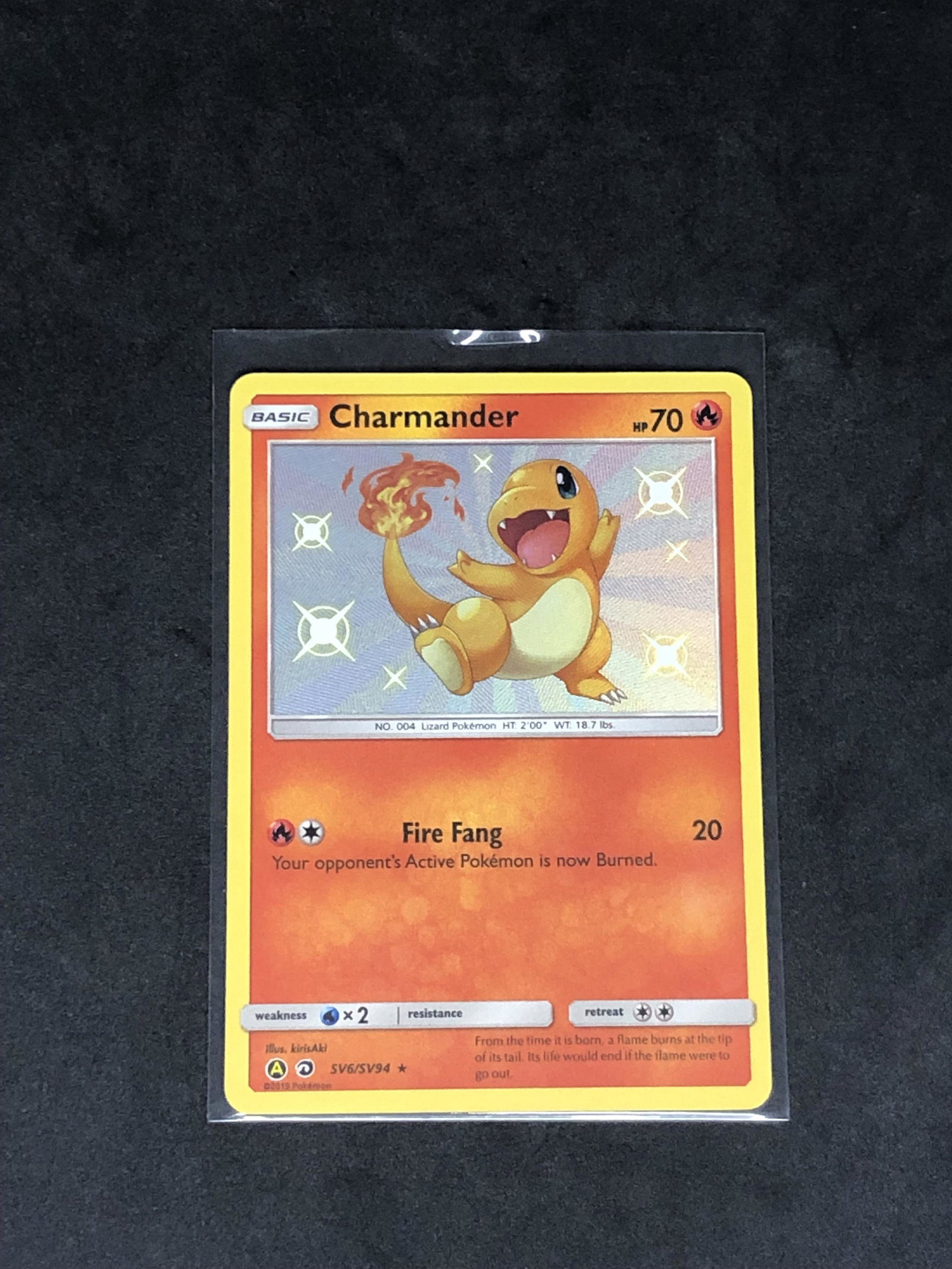 Charmander Baby Shiny Pokemon Card